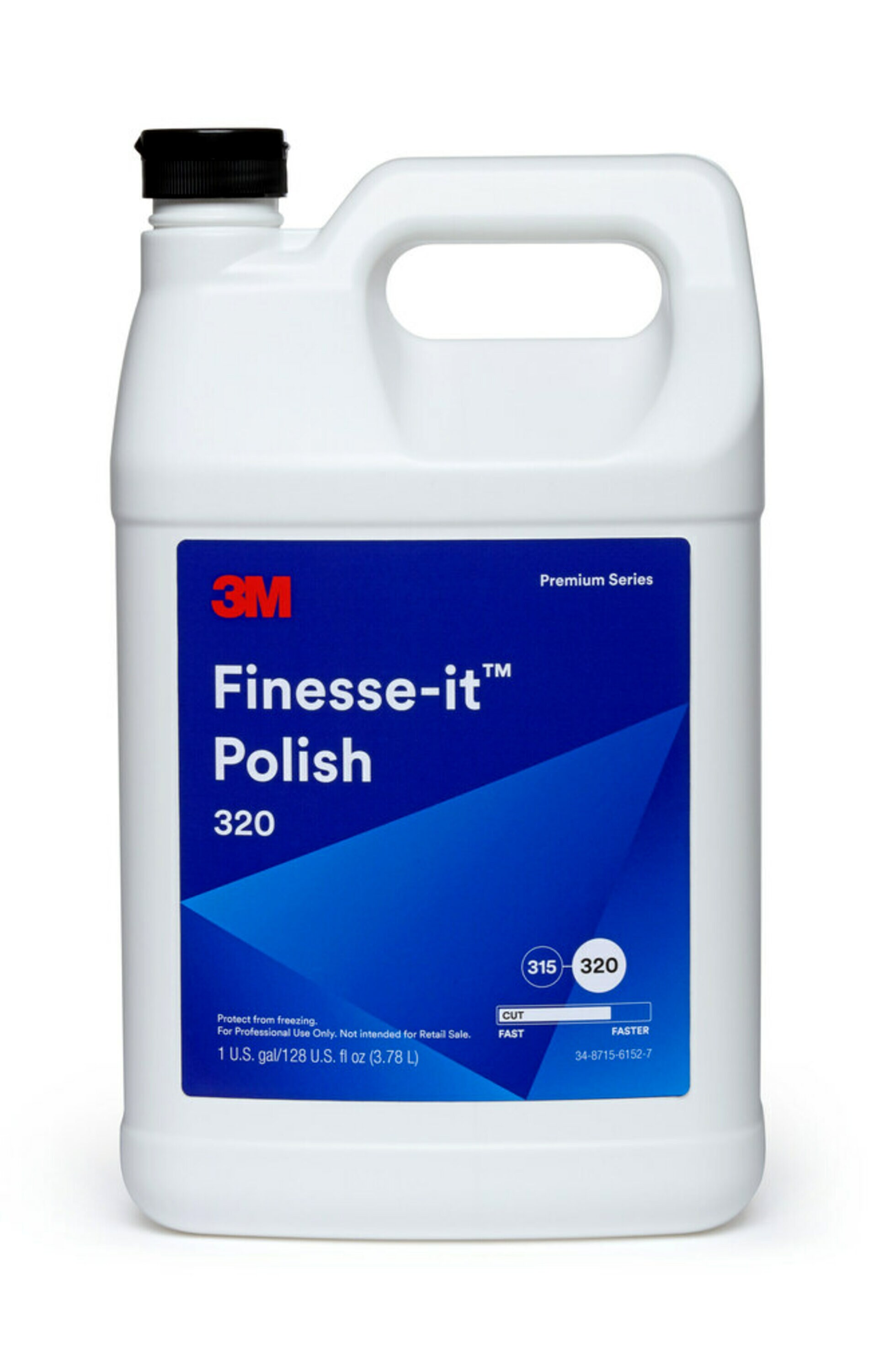 Politure 3M™ Finesse-it™ série Premium 320, 3,78 litres, 4 pièces par carton