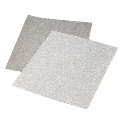 Feuille abrasive en papier 3M™ 426U, grain 400, support en papier A, 23 cm x 28 cm