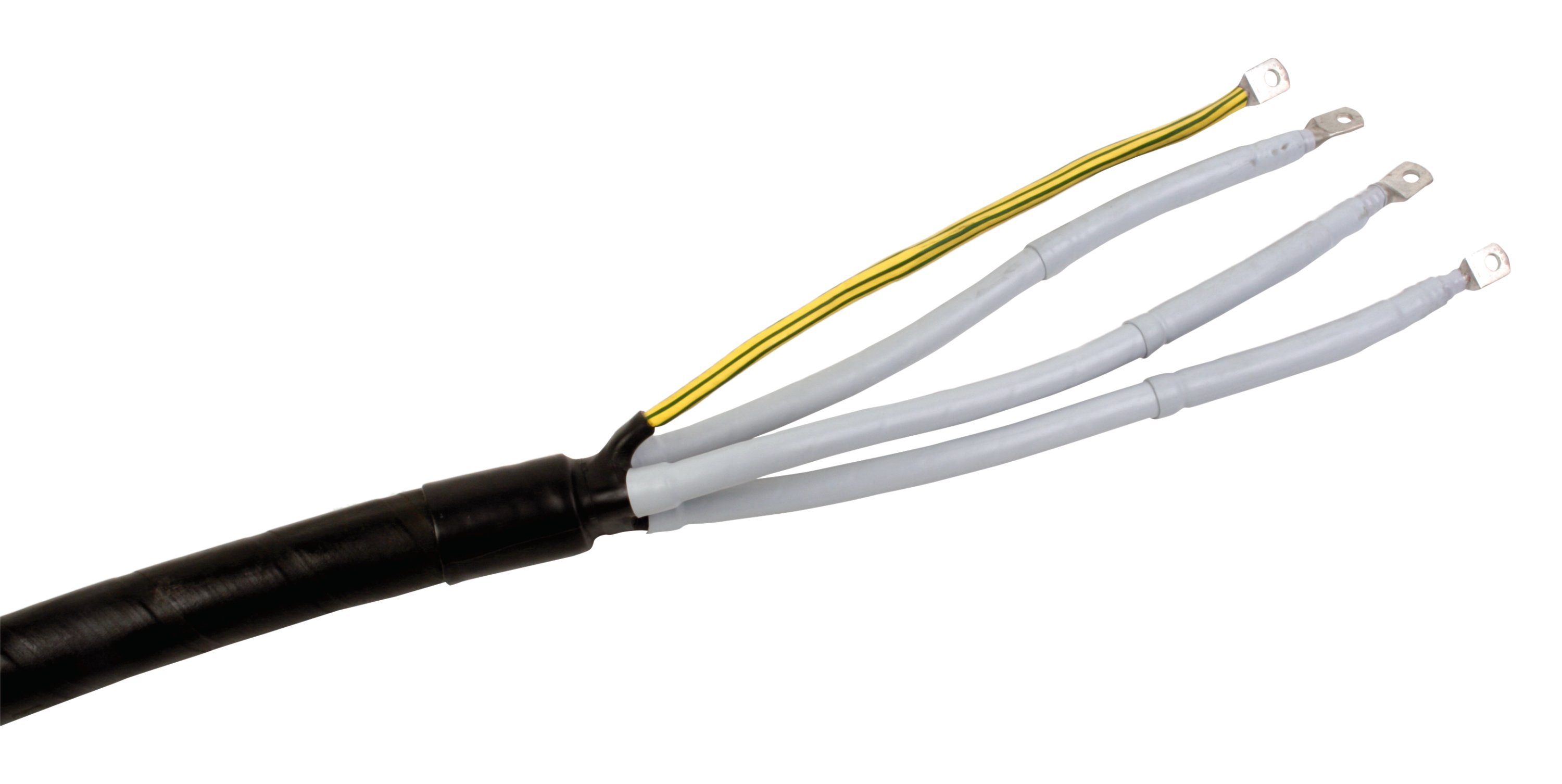 3M™ 92-EB 623-3 QTII Endverschlußgarnitur, 3 Leiter, 6/10 kV Innenraum, 3x 35 - 70 mm²