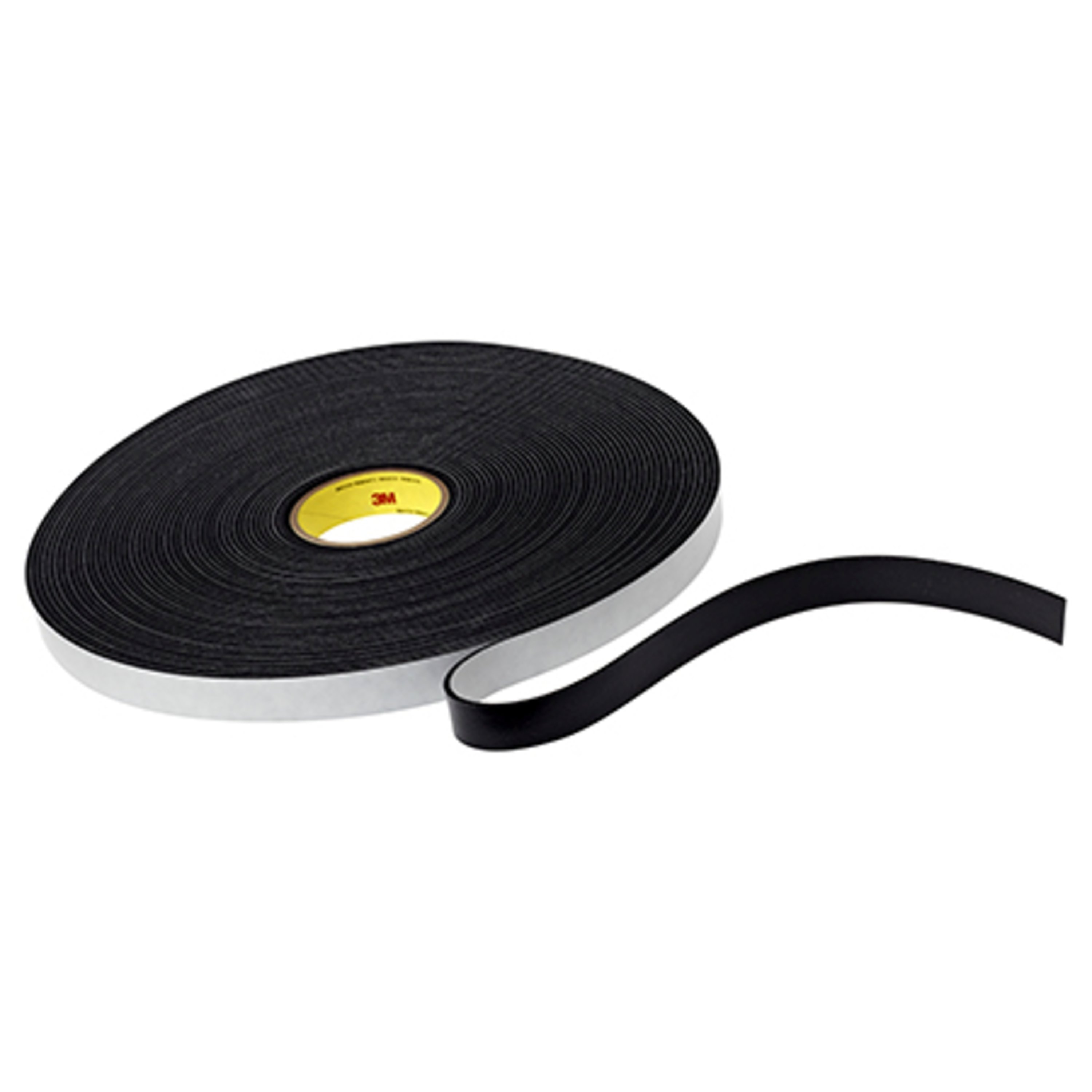 3M™ Single-Sided Vinyl Foam Adhesive Tape 4718, black, 12 mm x 33 m, 3.2 mm