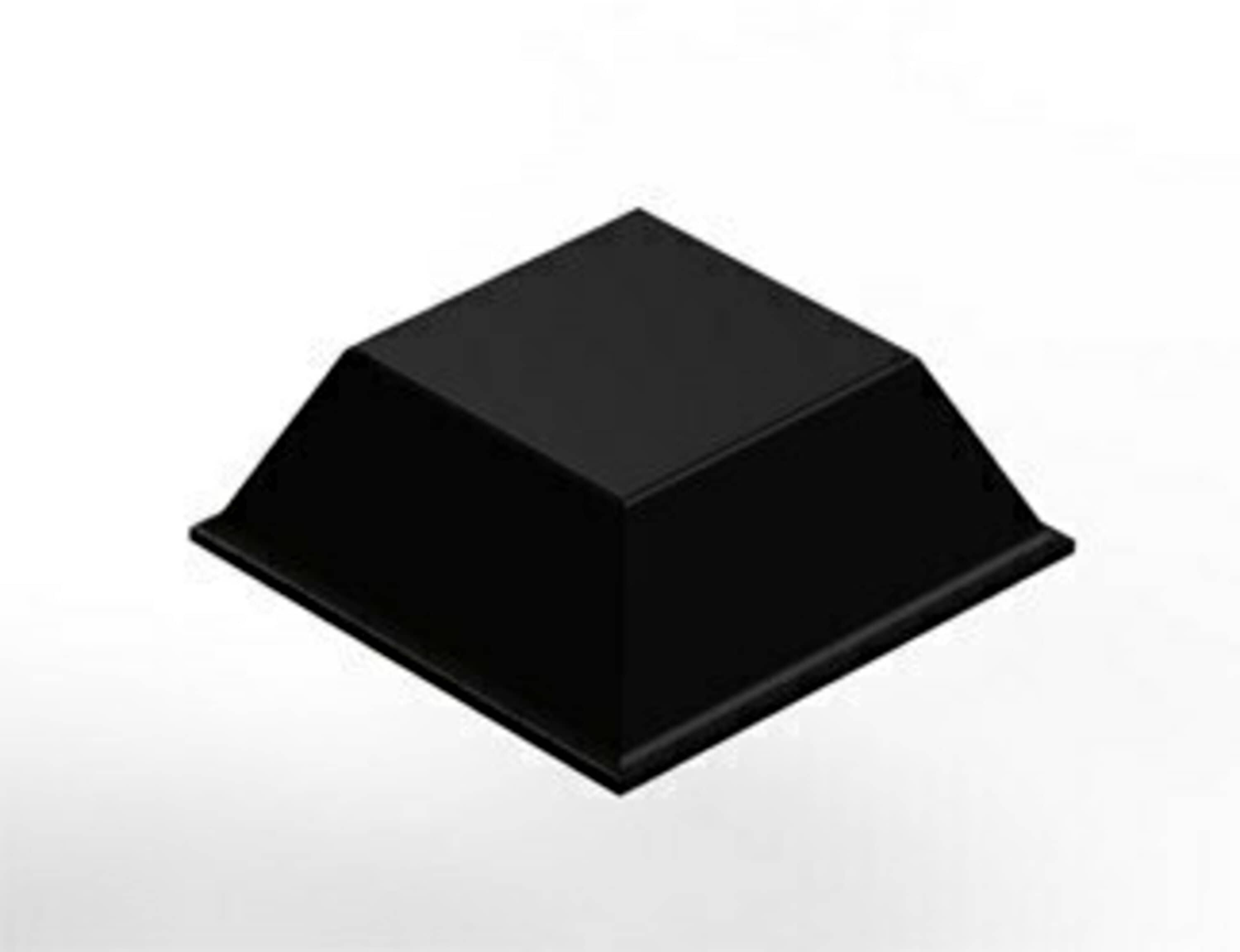 Butée élastique 3M™ Bumpon™ SJ5023, noire, 20,5 x 7,6 mm, adhésif en caoutchouc naturel R-30