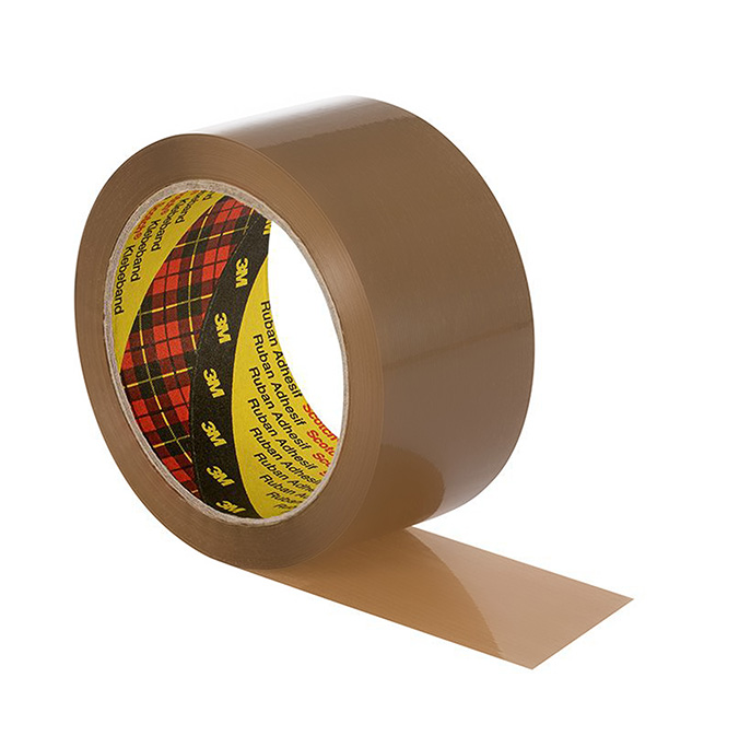 Scotch® Packaging Tape 305, Brown, 50 mm x 66 m, 0.043 mm
