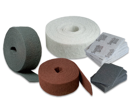 Rouleau Wear Resistant Scotch-Brite™, WR-RL, 100 mm x 10 m, A VFN, 4/box,