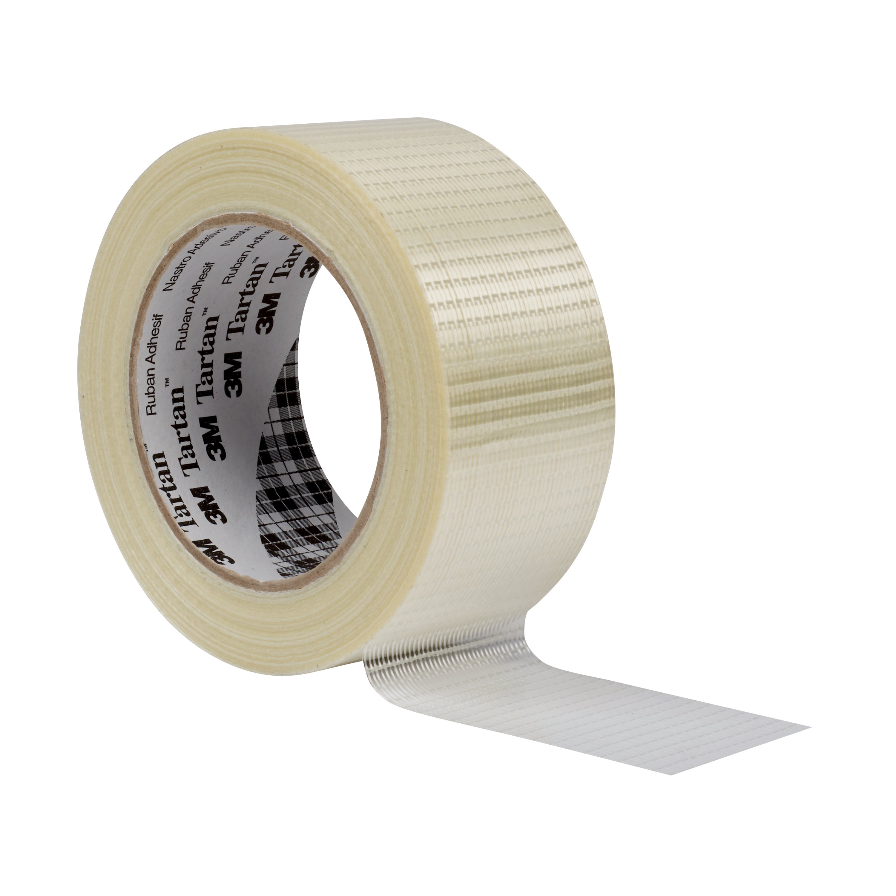Tartan™ Filament Adhesive Tape 8954, Transparent, 50 mm x 50 m, 0.125 mm