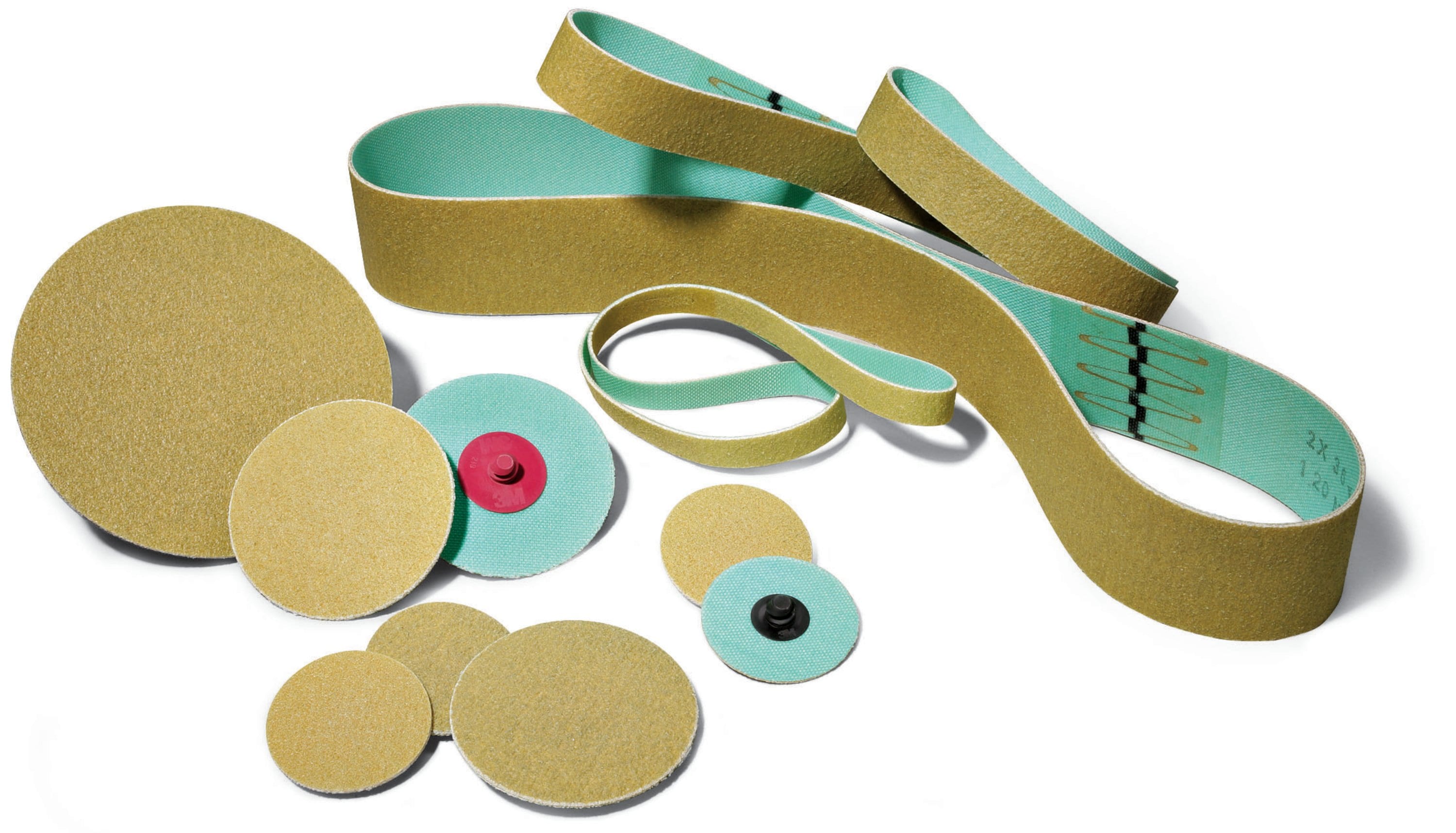 3M™ Roloc™ Diamond Cloth Disc 674W, yellow, 50.8 mm, 220 grit, TR, yellow