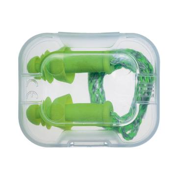 uvex whisper+ 2111238 green earplugs, SNR 27 dB, size M; 50 pairs per box