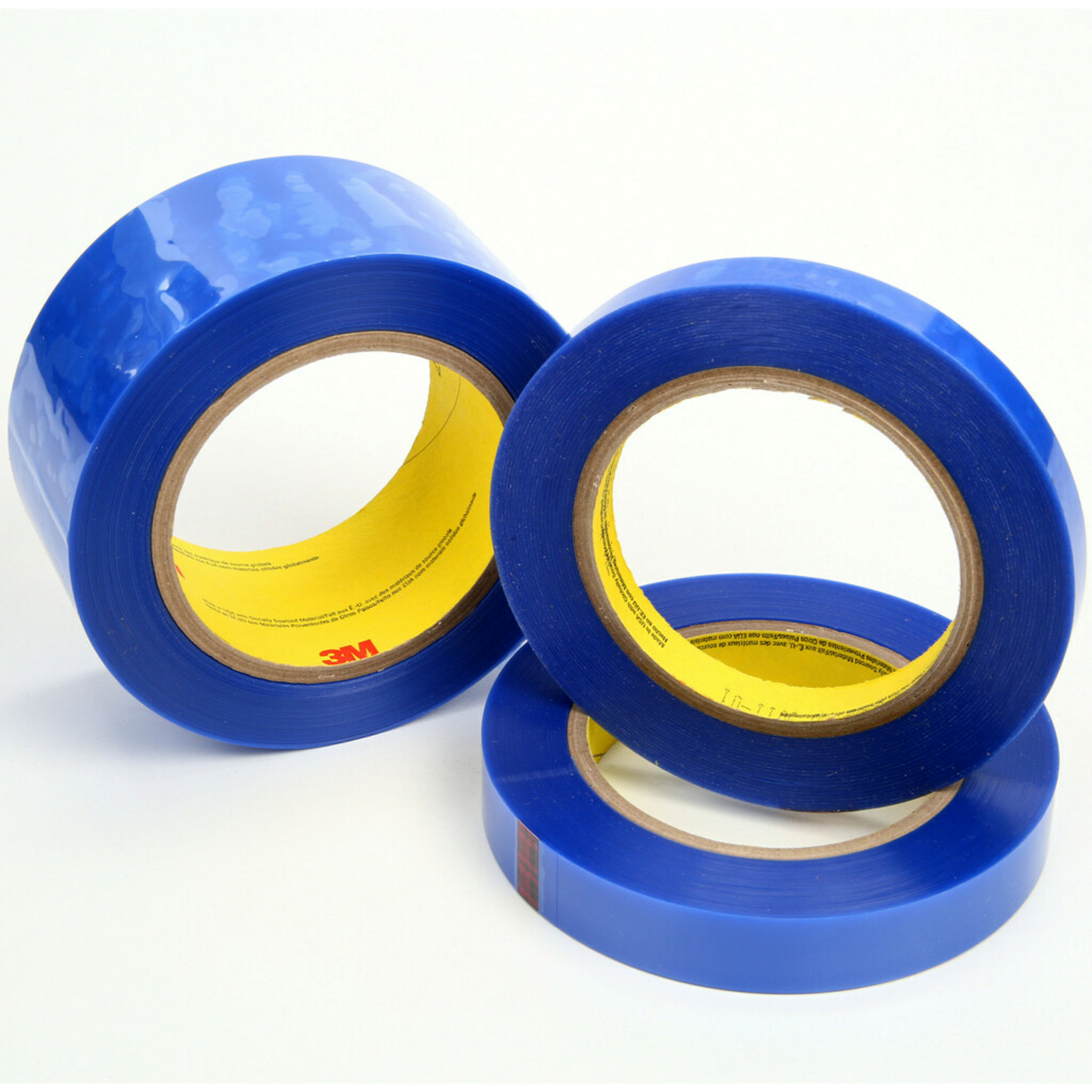 3M™ Polyester-Abdeck-Klebeband für Pulverlackierung 8902, blau,  12mm x 66m