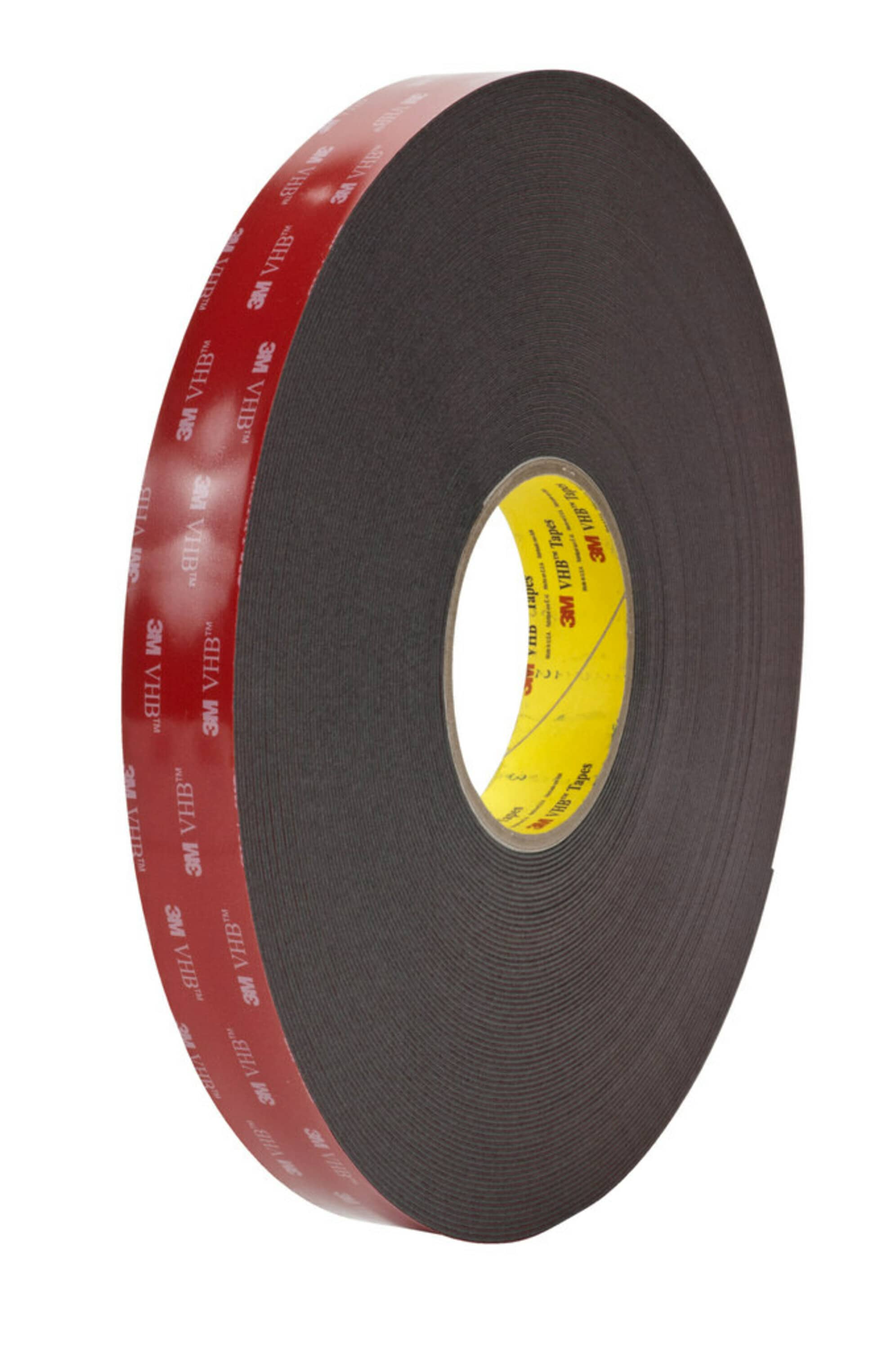 3M™ VHB™ Klebeband 5952F, Schwarz, 19 mm x 33 m, 1.1 mm