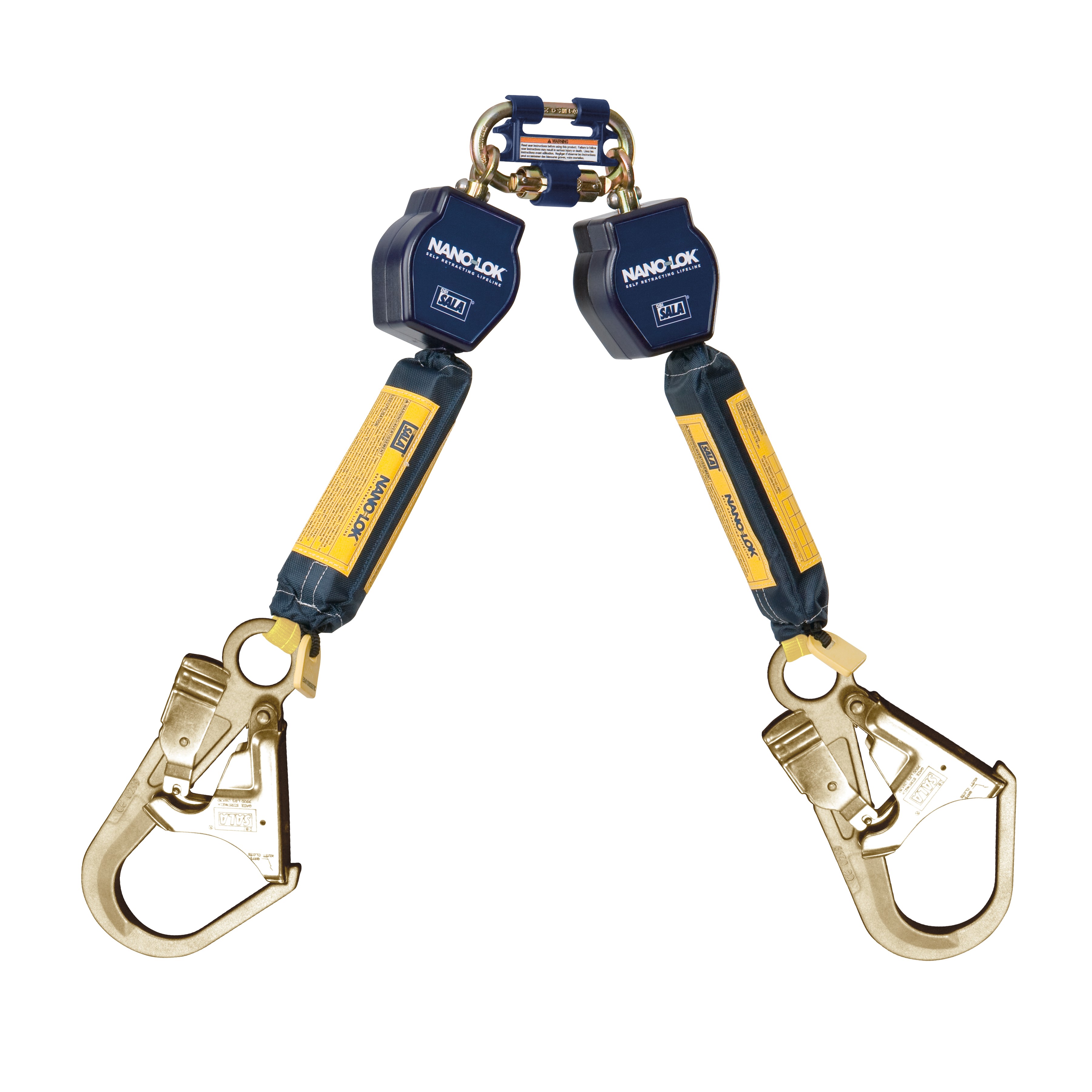 3M™ DBI-SALA® Nano-Lok™ Höhensicherungsgerät, Doppelstrang, Gurtband, 1,8 m, 3101345