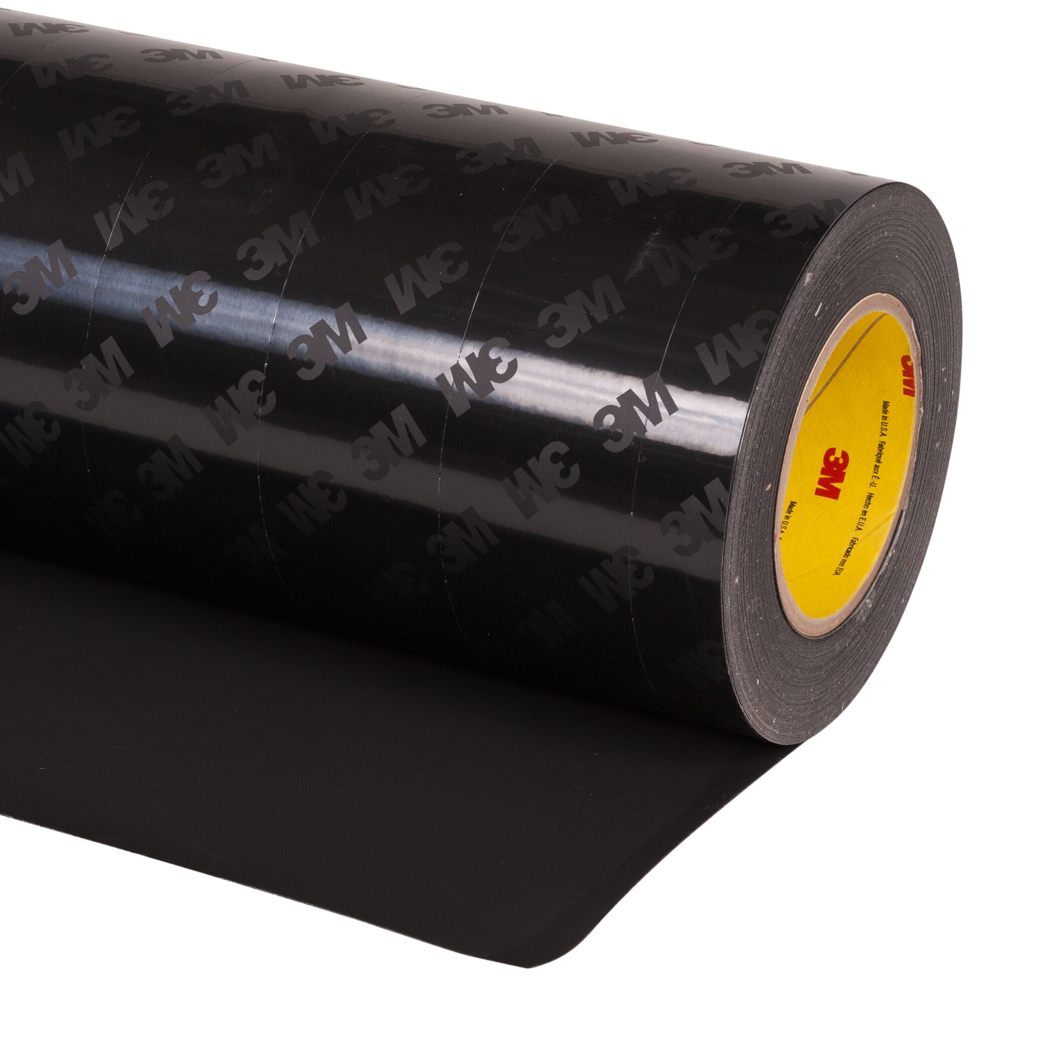 3M™ Polyurethane Protective Tape 8544, Black, 10 mm x 33 m, 25/Case