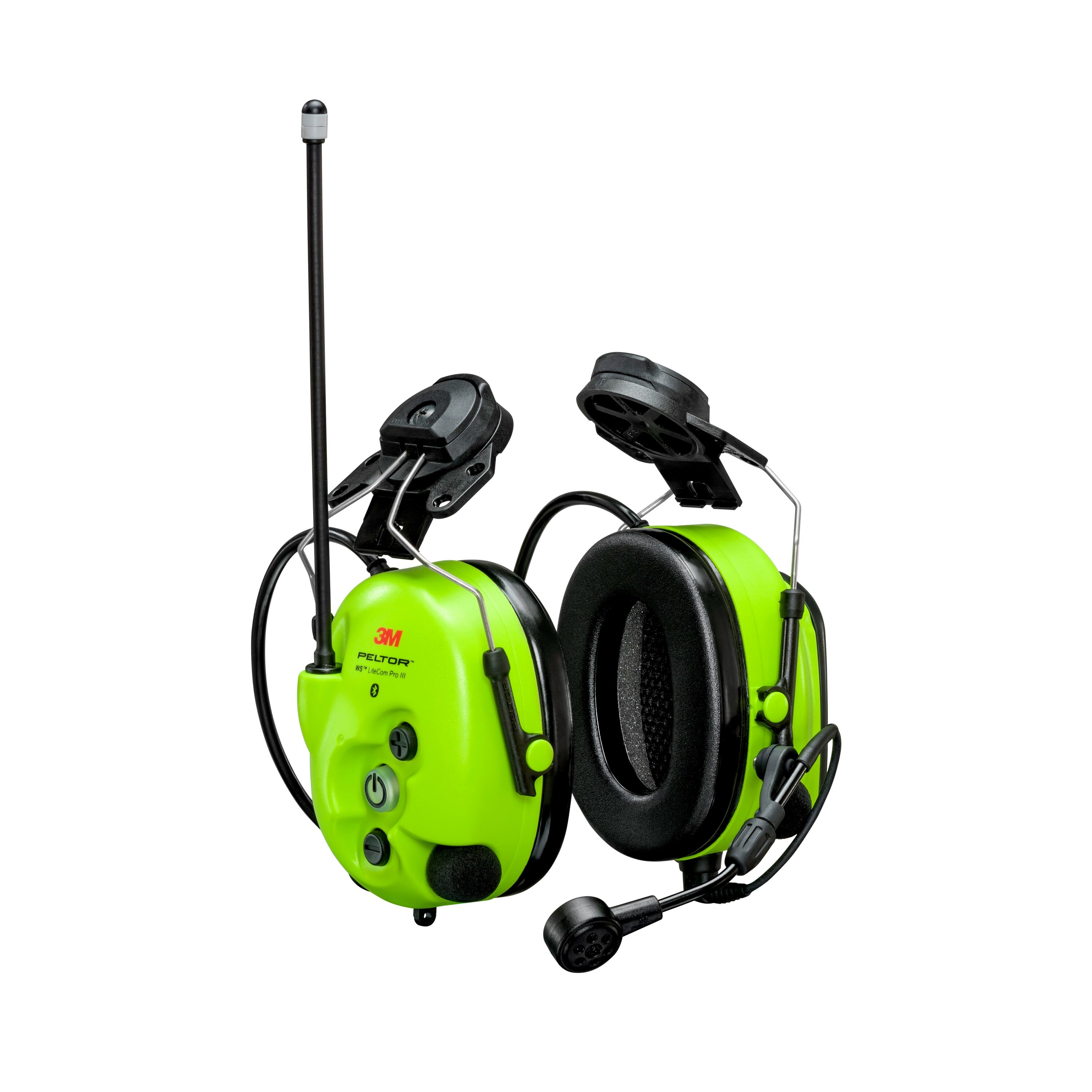 3M™ PELTOR™ WS™ LiteCom PRO III GB Headset, 32 dB, 446-MHz-PMR, analog/digital, Helmbefestigung, MT73H7P3E4D10EU GB