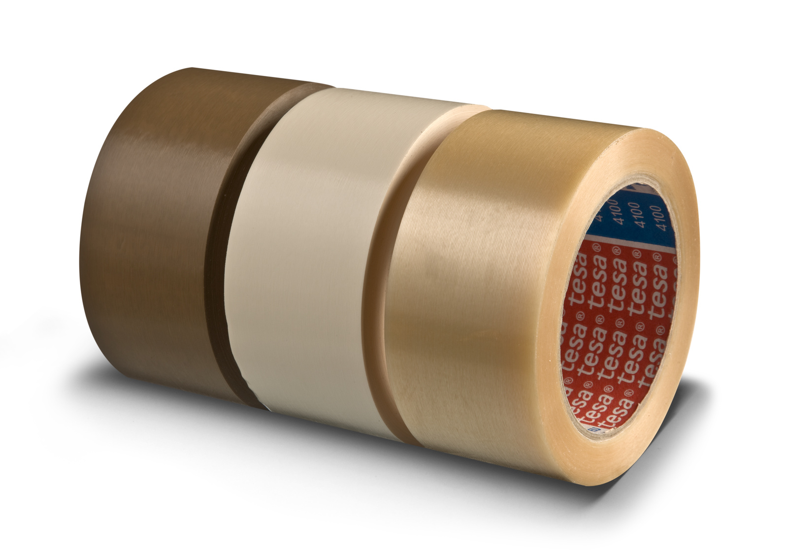 tesapack 4100 PVC, 66m x 38mm, chamois