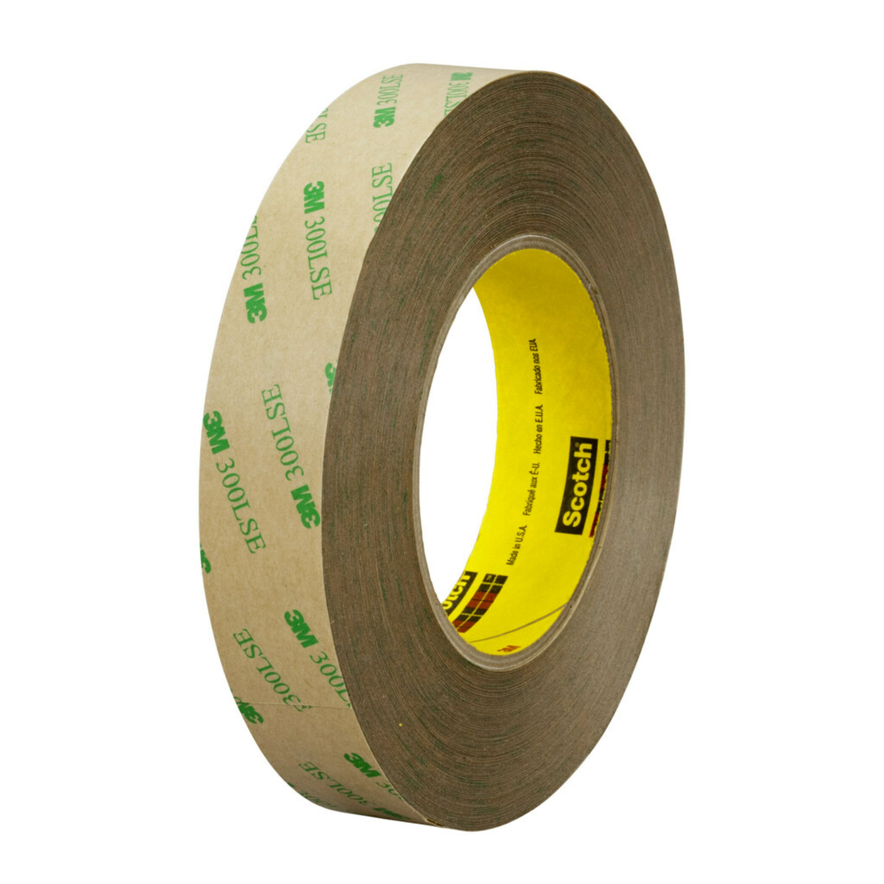 3M™ Double-sided Adhesive Tape 93010LE, Transparent, 1372 mm x 55 m, 0.1 mm
