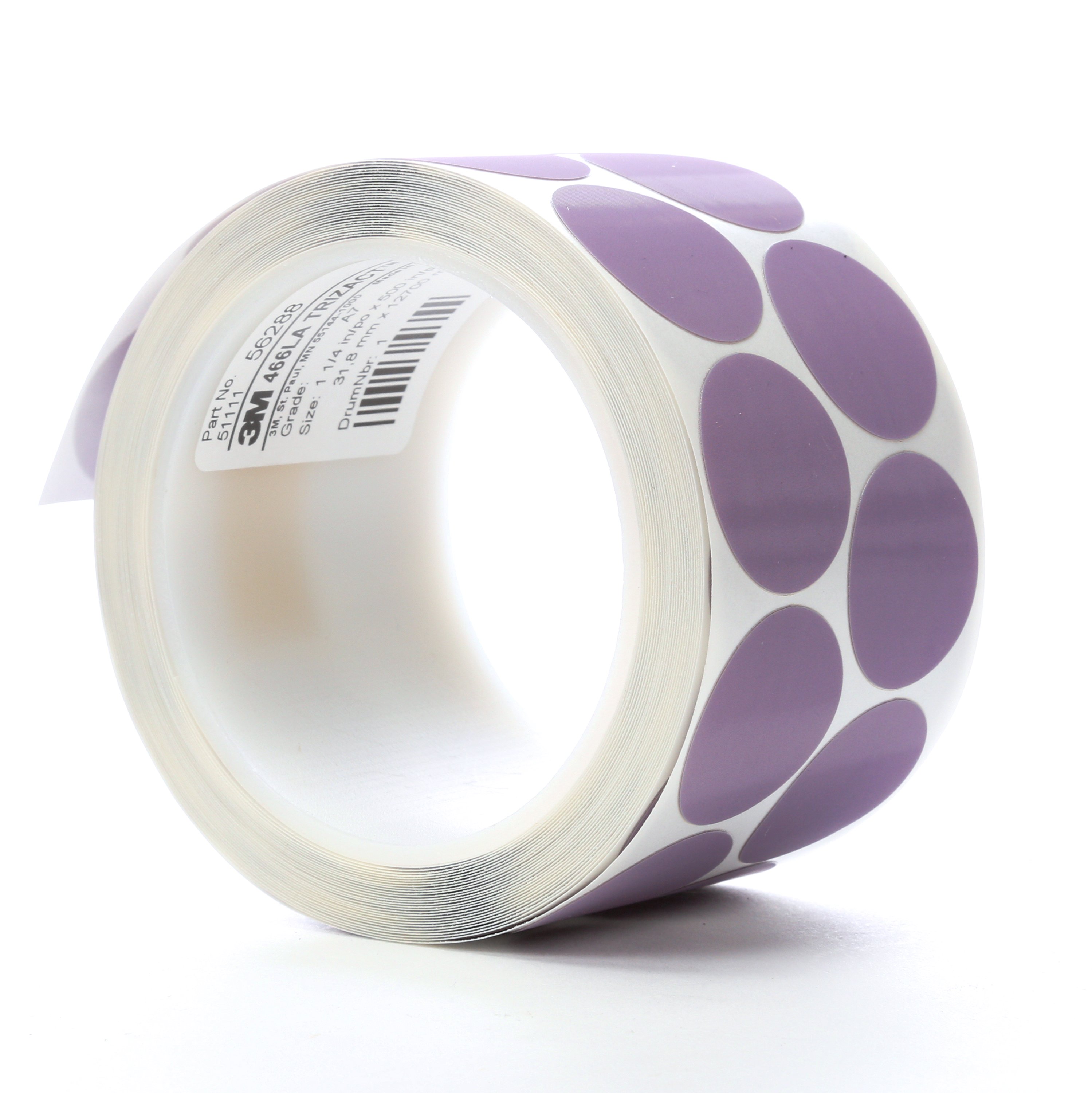 3M™ Trizact™ Finesse-it™ Filmscheibe Rolle 466LA, 32 mm, ungelocht, A7, 500 Stück / Rolle