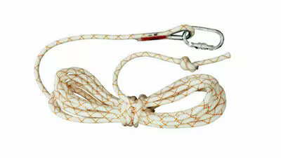 3M™ Protecta® Viper™ LT Vertical Rope Safety System with carabiner, 12.5 mm kernmantle rope, 20 m, AC4020