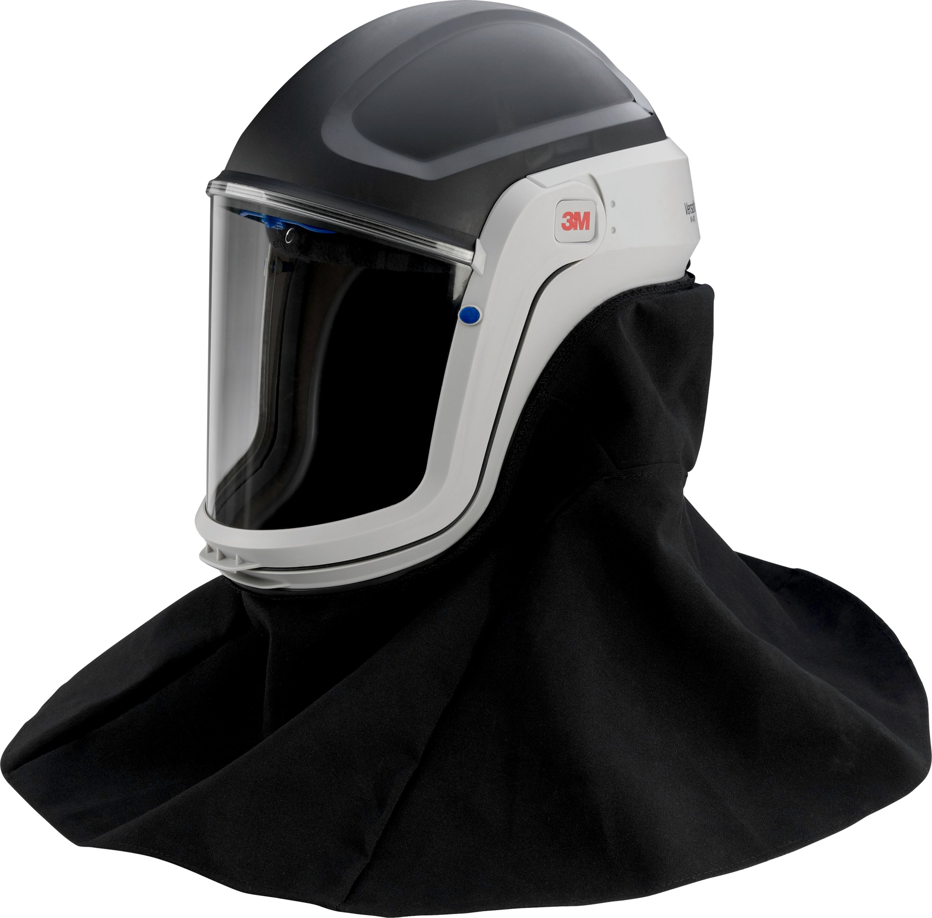 3M™ Versaflo™ Integral-Helmkopfteil mit schwer entflammbarer Hals- und Schulterabdeckung, M-407