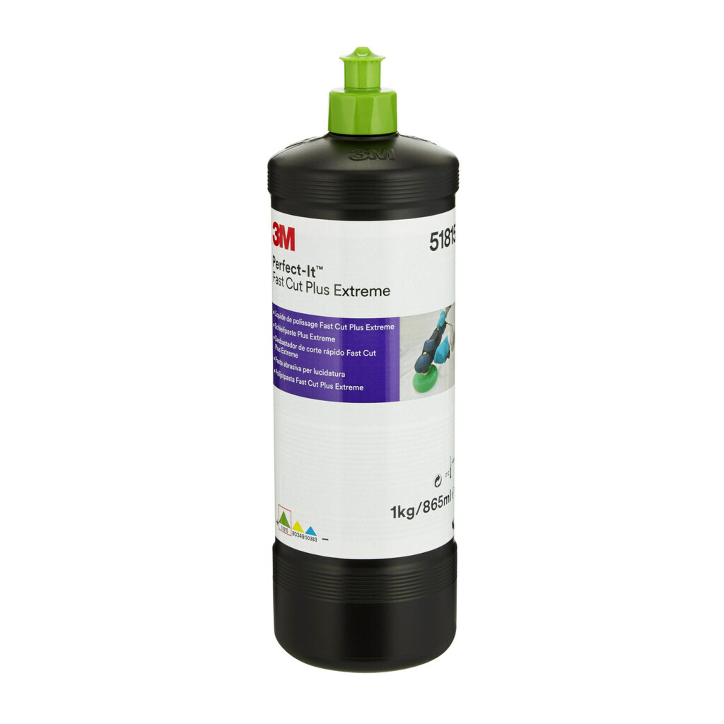 Liquide à polir 3M™ Perfect-It™ Fast Cut Plus Extreme, 1kg, 865ml, 51815