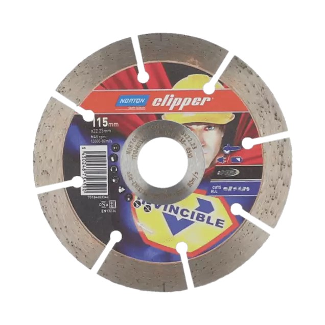 Trennscheibe Diamant 70184633512 Mr. Invincible 230 x 22,23 mm HD-Segment 12 x 2,6 mm