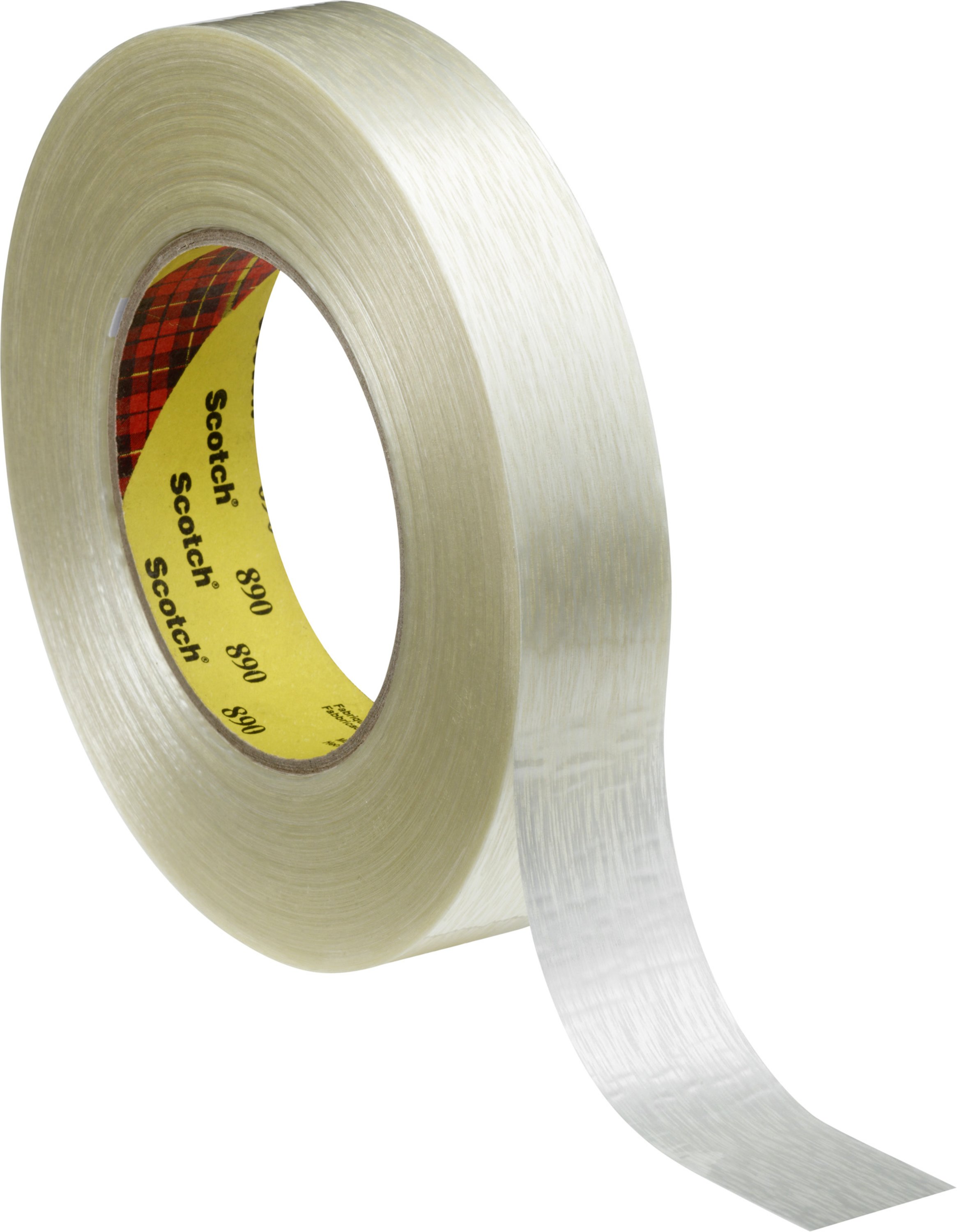 Scotch® Filament Tape 890 MSR, Clear, 100 mm x 50 m, 0.2 mm