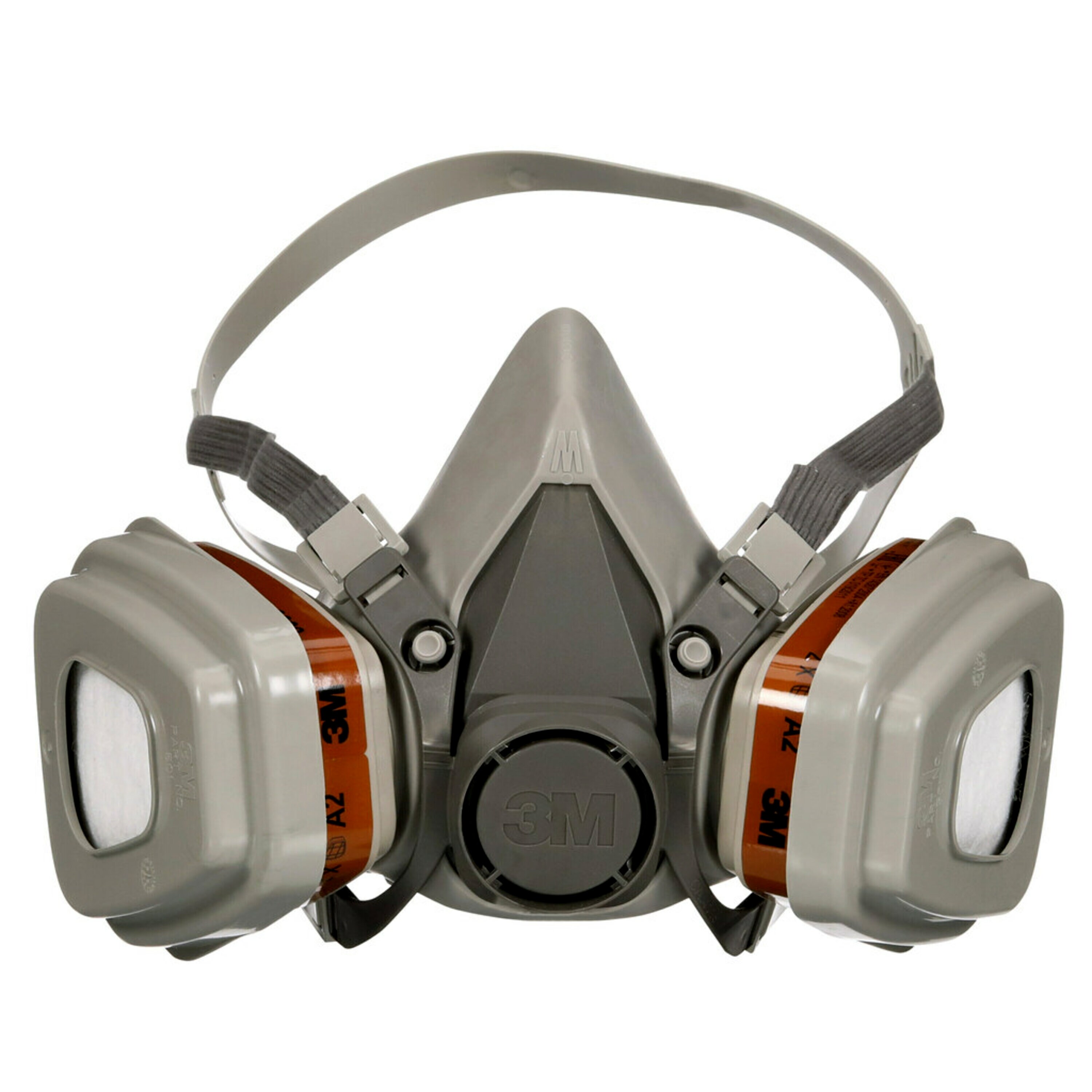 3M™ Atemschutzmaske 6002KIT-1 mit austauschbaren Filtern, A2P2 Organische Dämpfe (1x6200, 2x6055, 2x5925, 2x501)