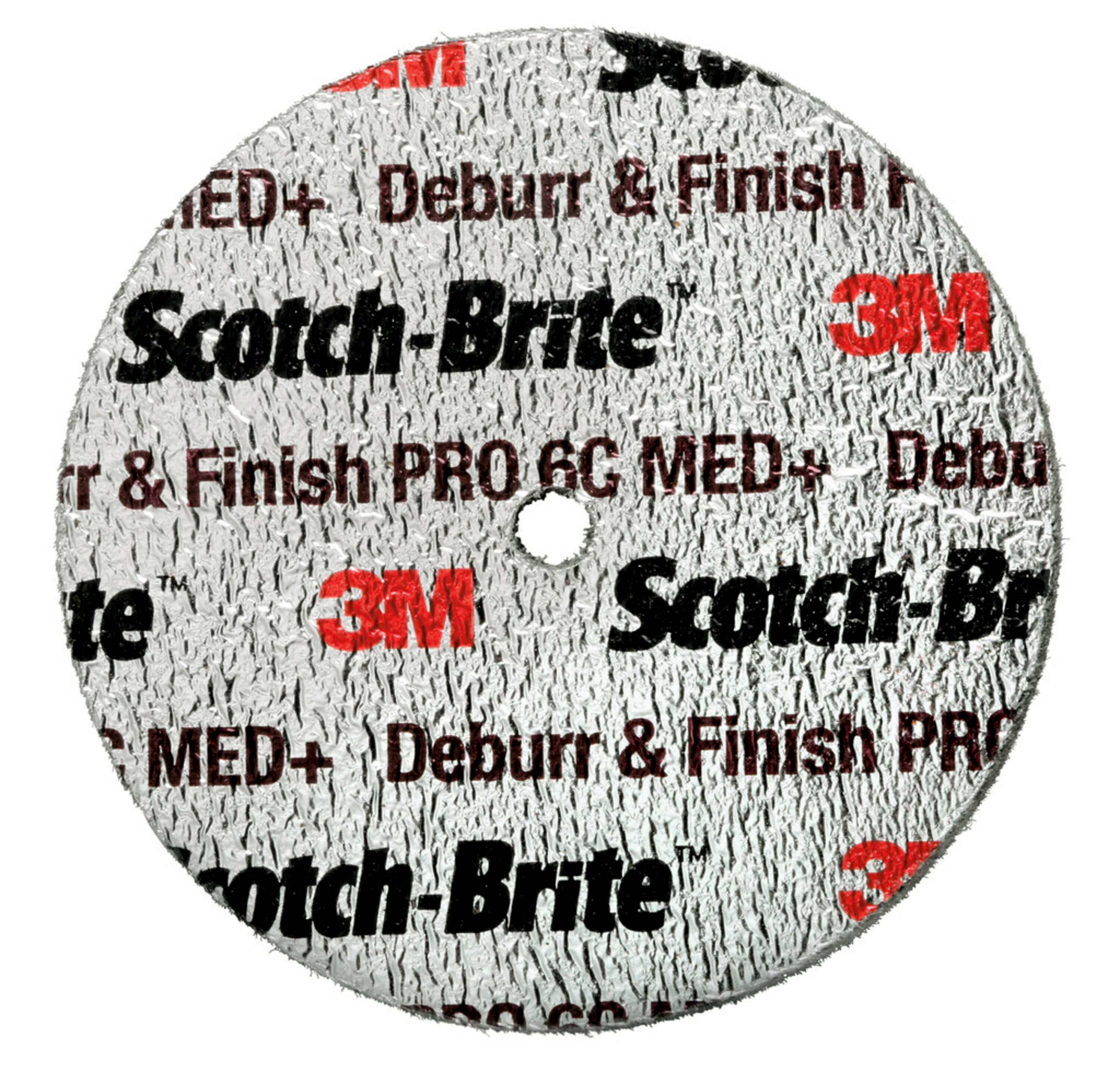 Disque compact Scotch-Brite™ Deburr and Finish Pro DP-UW, 152 mm x 3,2 mm x 12,7 mm, 6C MED+