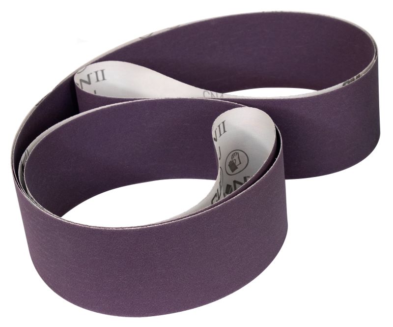 3M™ Cubitron™ II cloth-backed belt 726A, 120+ J-weight, 1380 mm x 1900 mm, Film-lok, Single-flex