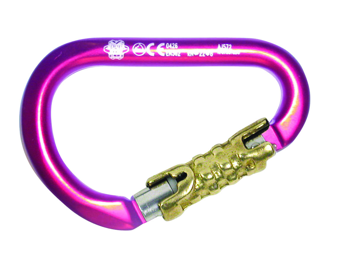 3M™ Protecta® Self-locking/Triple-locking Carabiner, Aluminium, 24 mm opening, AJ572