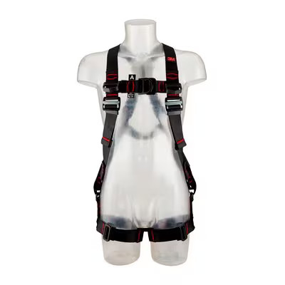 Harnais de sécurité 3M™ Protecta® E200 standard avec sangles de cuisses droites, noir, XL, 1161641