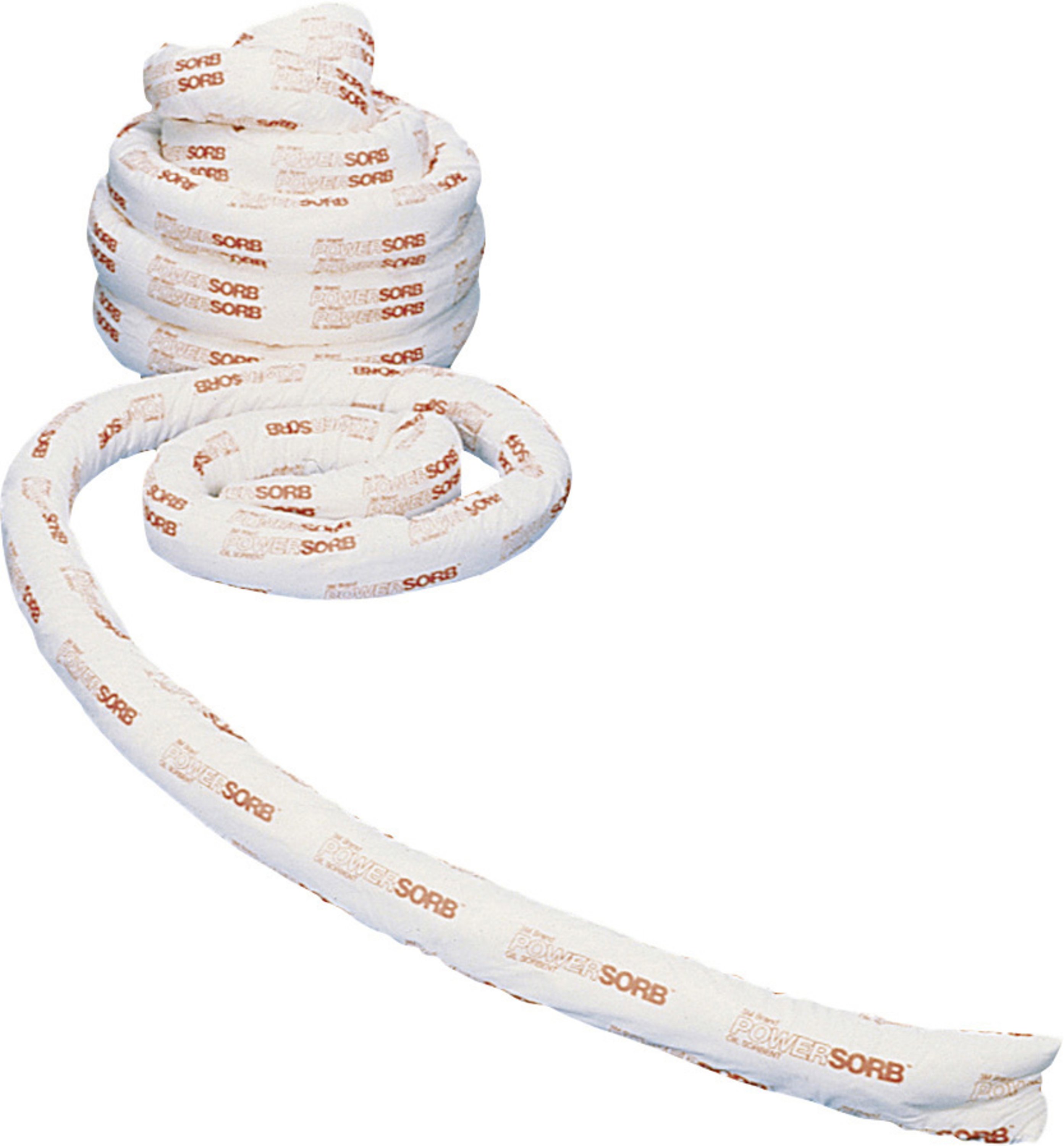 Non-tissé absorbant d'huile 3M™ Mini-tuyau T-4, diamètre 75 mm, longueur 1,2 m, 12 pièces par paquet