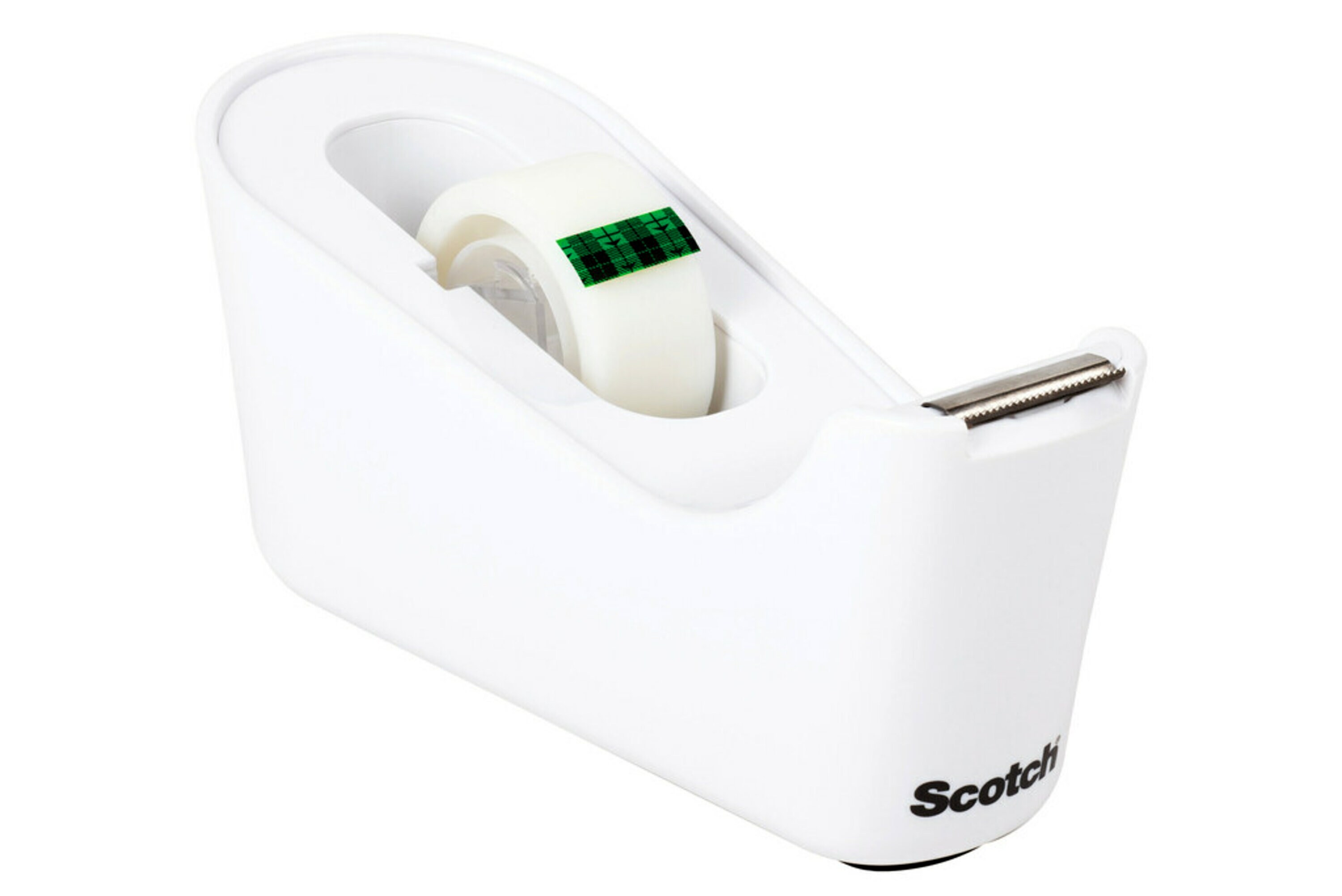 Scotch™ Adhesive Tape Dispenser C18, White + Scotch® Magic™ Invisible Adhesive Tape, 19 mm × 33 m, 1 roll per pack