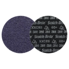 Disque en non-tissé de précision Scotch-Brite™ pour les exigences les plus élevées, HD-DH, X-Extra Coarse 60+, 178 mm x NH, 25 pièces/carton