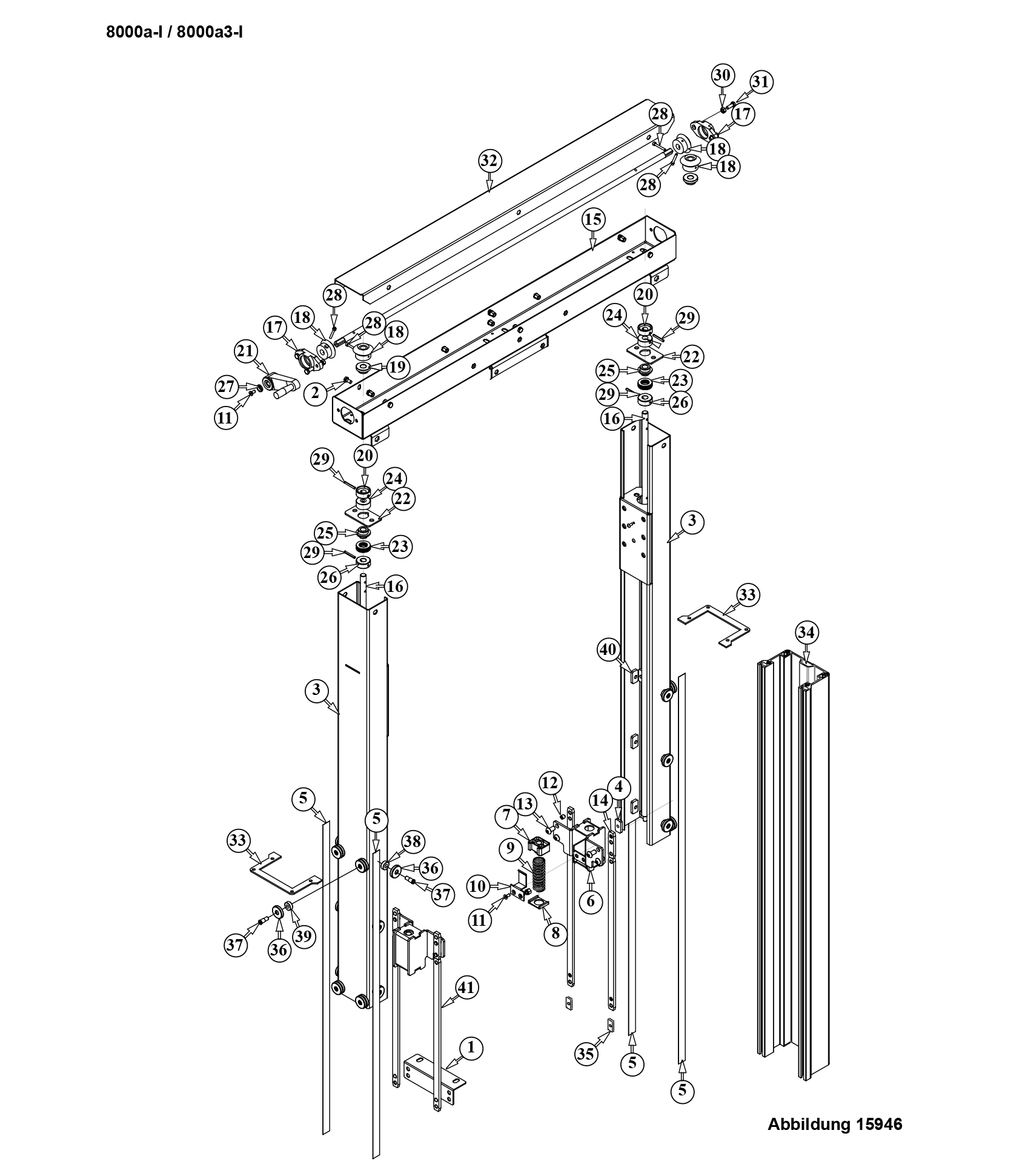 78-8137-7906-9 Support de fixation de colonne 700a neuf