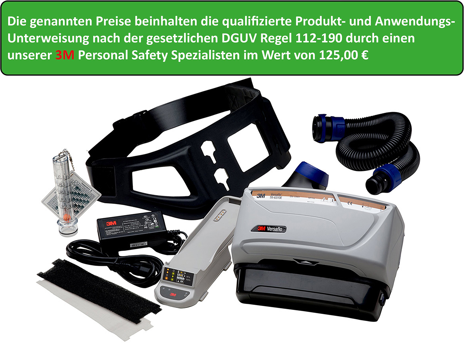 3M™ Versaflo™ Gebläsesystem Starterpaket, TR-619E