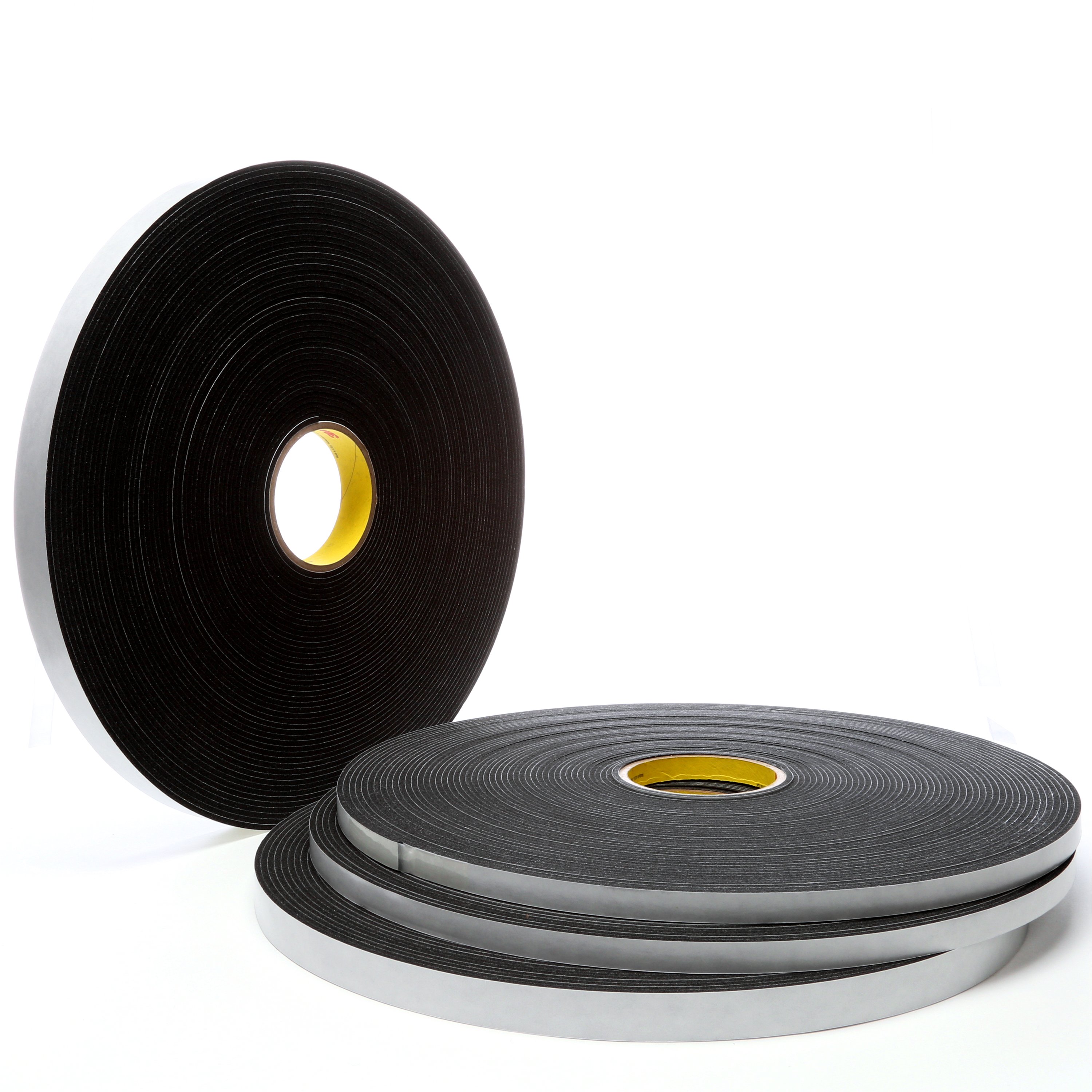 3M™ Single-Sided Vinyl Foam Adhesive Tape 4508, black, 6 mm x 33 m, 3.2 mm
