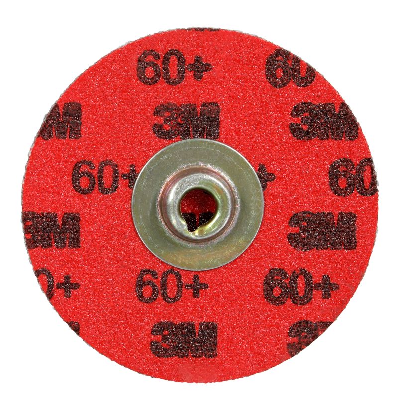 3M™ Roloc™ Long-Life Edge Disc 767F, 60+ YF backing, TR, chestnut brown, 101.6 mm, Die R400BB, 25 per carton, 100 pieces per pack