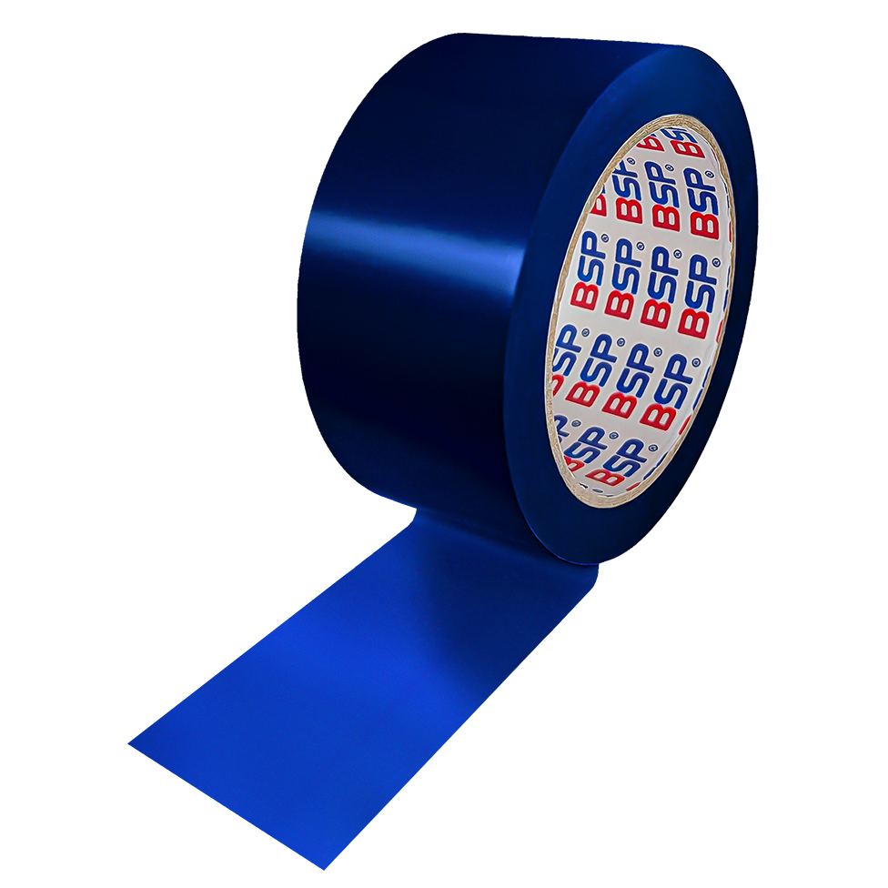 BSP 258 Schutzklebeband 50mm x 66m blau, individuelle Farbgestaltung und bedruckbar