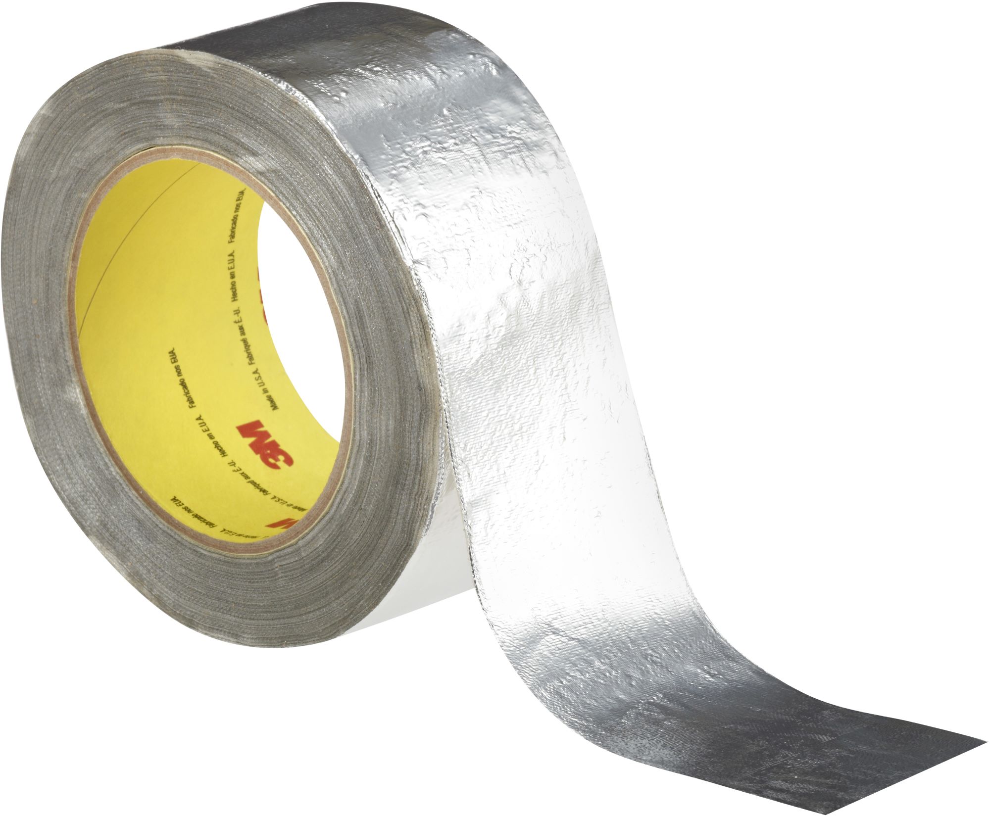 3M™ Aluminium-Glass Fibre Adhesive Tape 363, Silver, 150 mm x 33 m, 0.19 mm