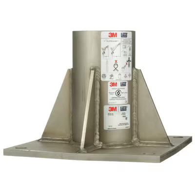 Douille de sol 3M™ DBI-SALA® pour espaces confinés, haute capacité, acier inoxydable, 8000096