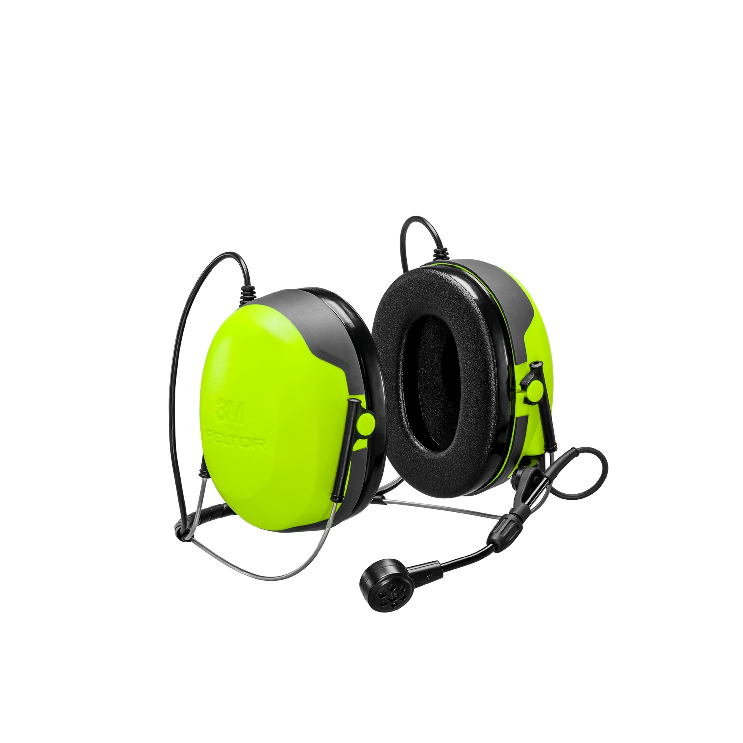 Casque 3M™ PELTOR™ CH-3 avec PTT et arceau de nuque MT74H52B-111