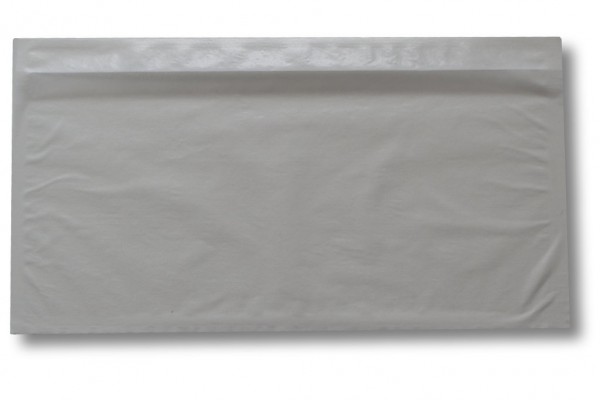 Lieferscheintaschen aus Kraft-Papier, DIN Lang, 240 x 131 mm / 228 x 120 mm, unbedruckt