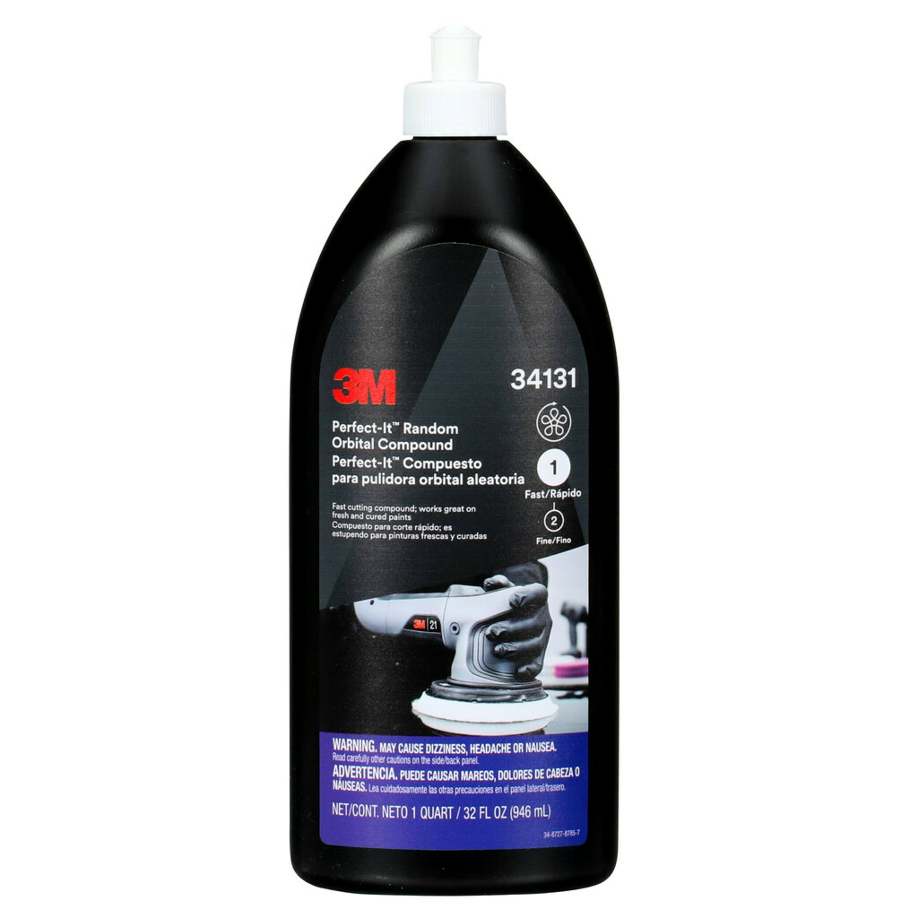 3M™ Perfect-It™ Random Orbital Polishing Compound, 946 ml, 34131E