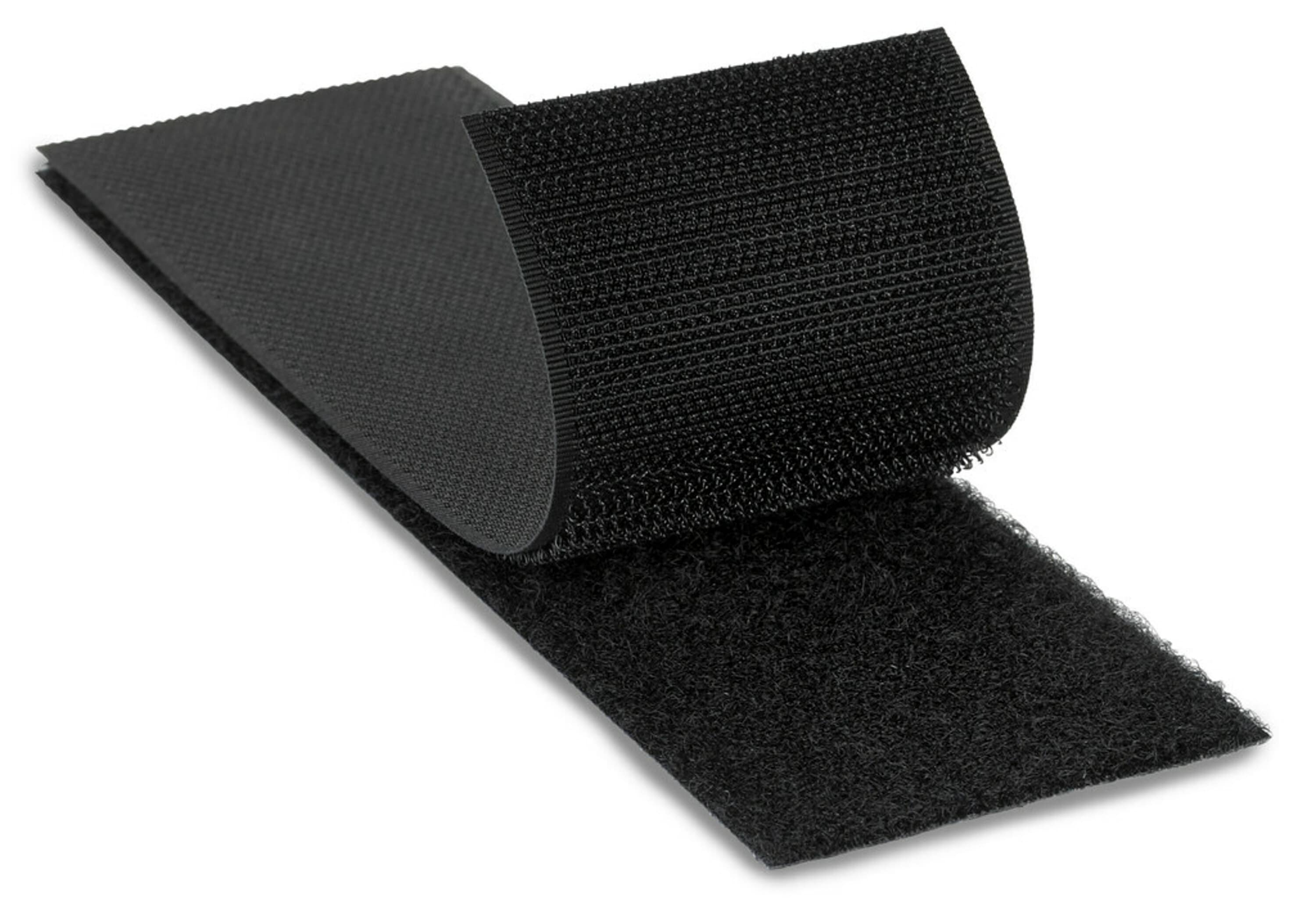 3M™ Hook-and-Loop Tape SJ3402, Black, 50 mm x 45.7 m