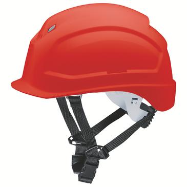 uvex pheos S-KR 9772335 safety helmet, red, with ventilation