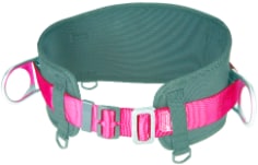3M™ Protecta® safety harness with buckle fastening and hip pad, tool loop, red, medium/large, AB028135