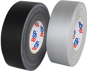 BSP70 Gewebeklebeband  50m x 50m schwarz matt EVENT
