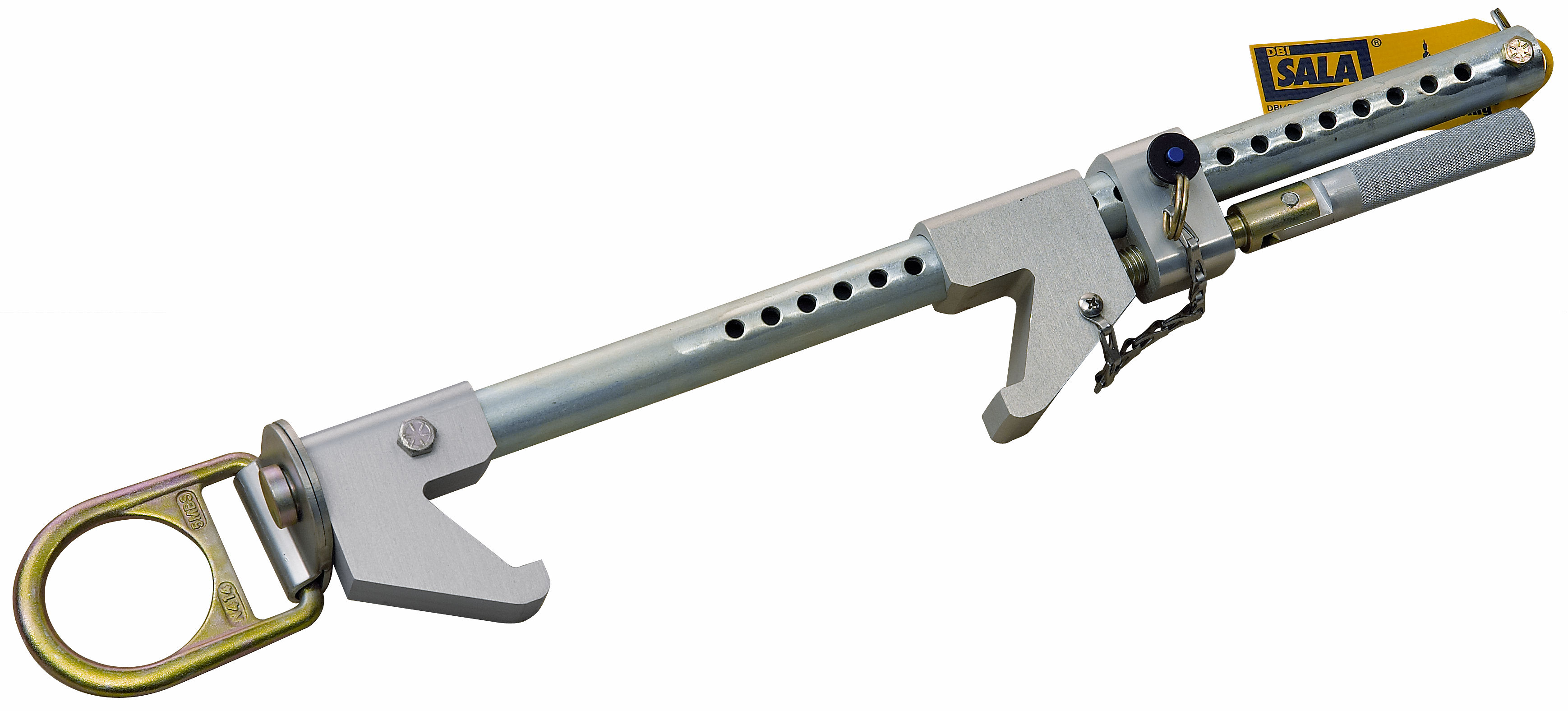 3M™ DBI-SALA® Fixed Beam Clamp, suitable for widths of 30.48–91.44 cm and thicknesses of 6.35 cm, 2108415