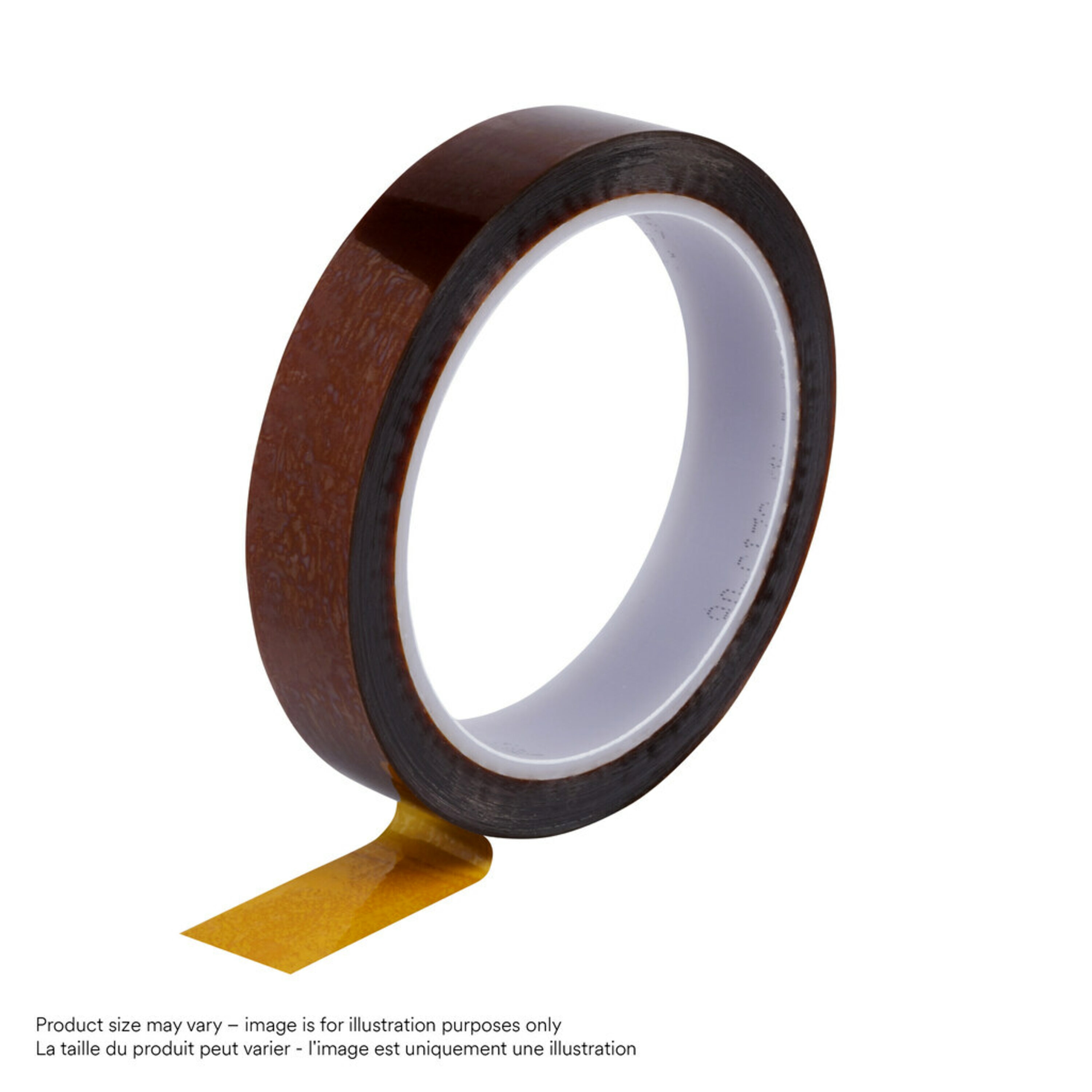 3M™ ET 1205 polyimide film, amber, 12 mm x 33 m x 0.08 mm