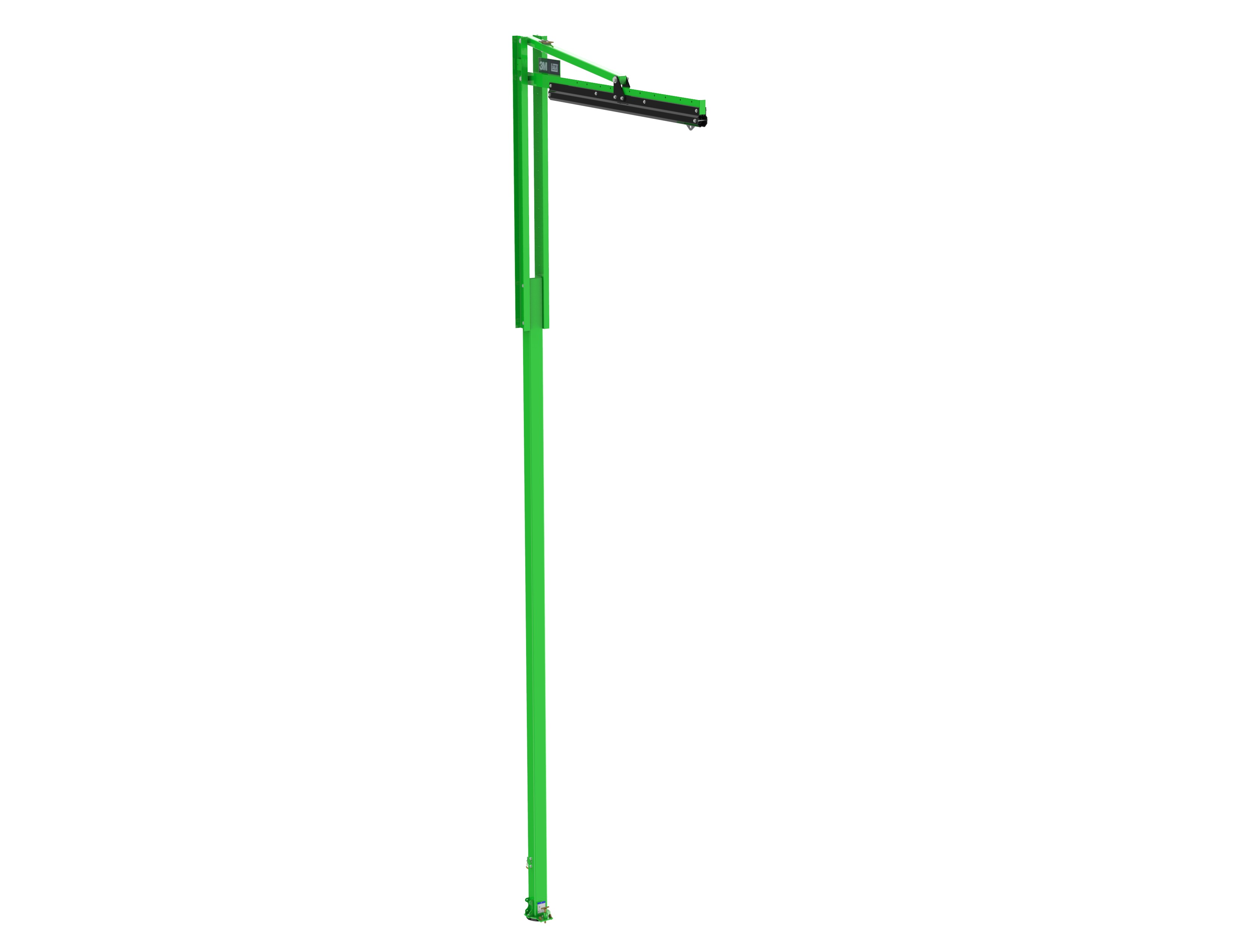 3M™ DBI-SALA® FlexiGuard™ M200 Mast with pre-assembled height adjustment, 2 users, 7.6–9.1 m height, 3.7 m outreach, 8530904