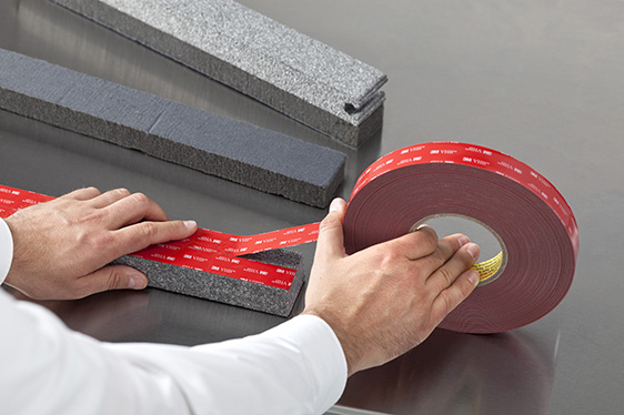 3M™ VHB™ Klebeband LSE-110WF, Weiß, 1150 mm x 33 m, 1.1 mm