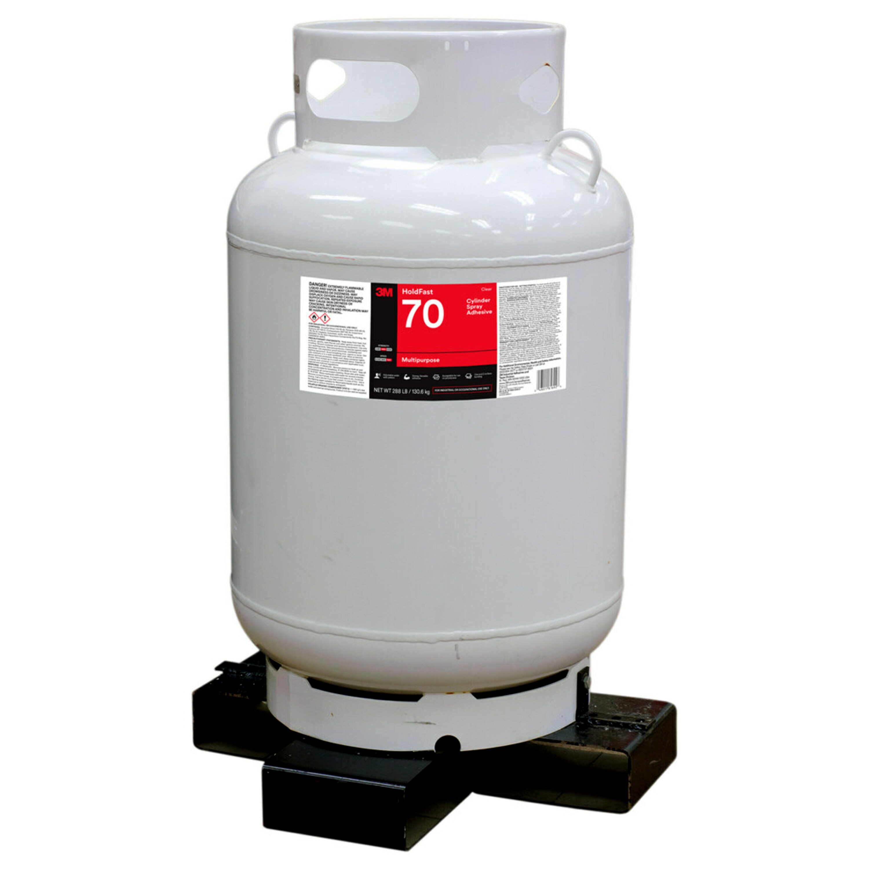 Adhésif en spray 3M™ Hold Fast 70 en bombe, translucide, 12,3 kg